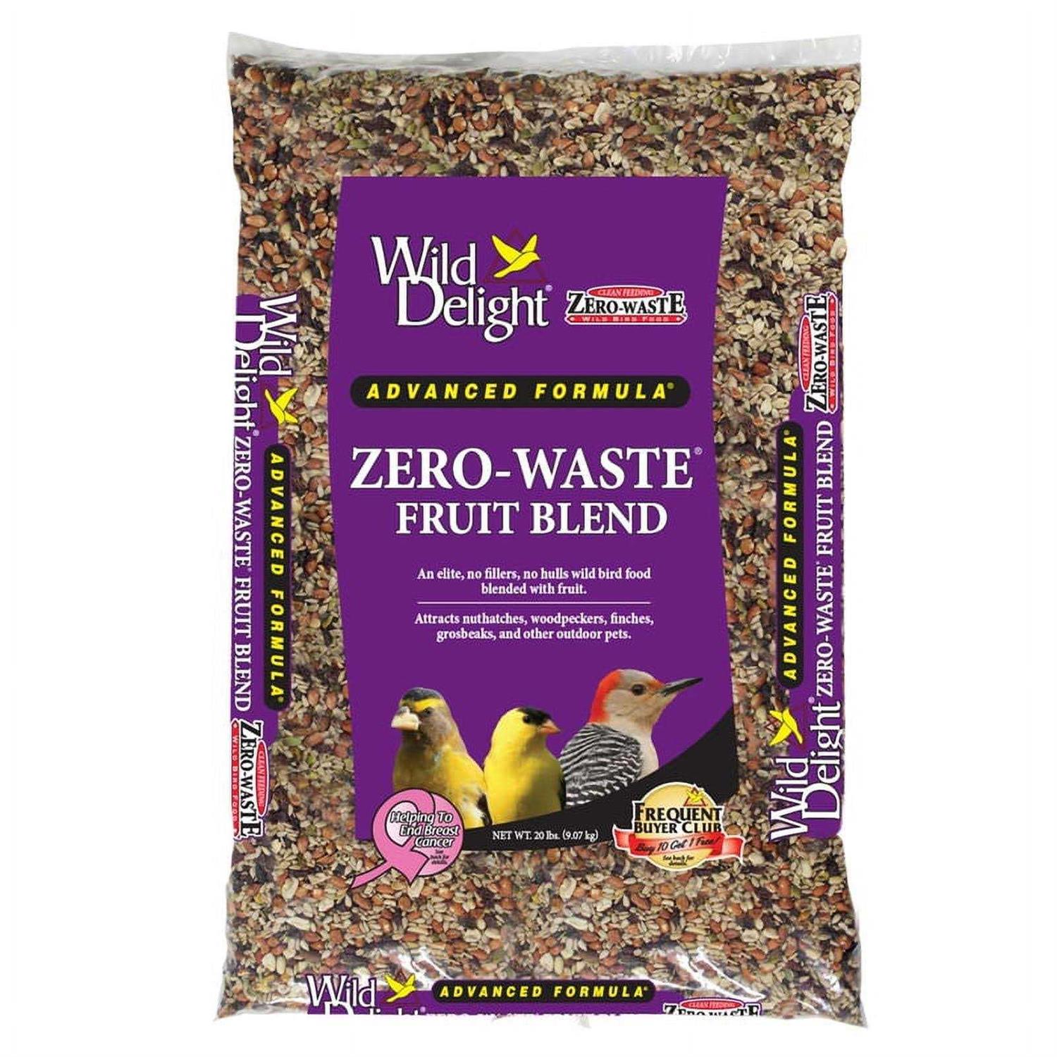 Wild Delight Zero Waste Fruit Blend Bird Food - Healthber