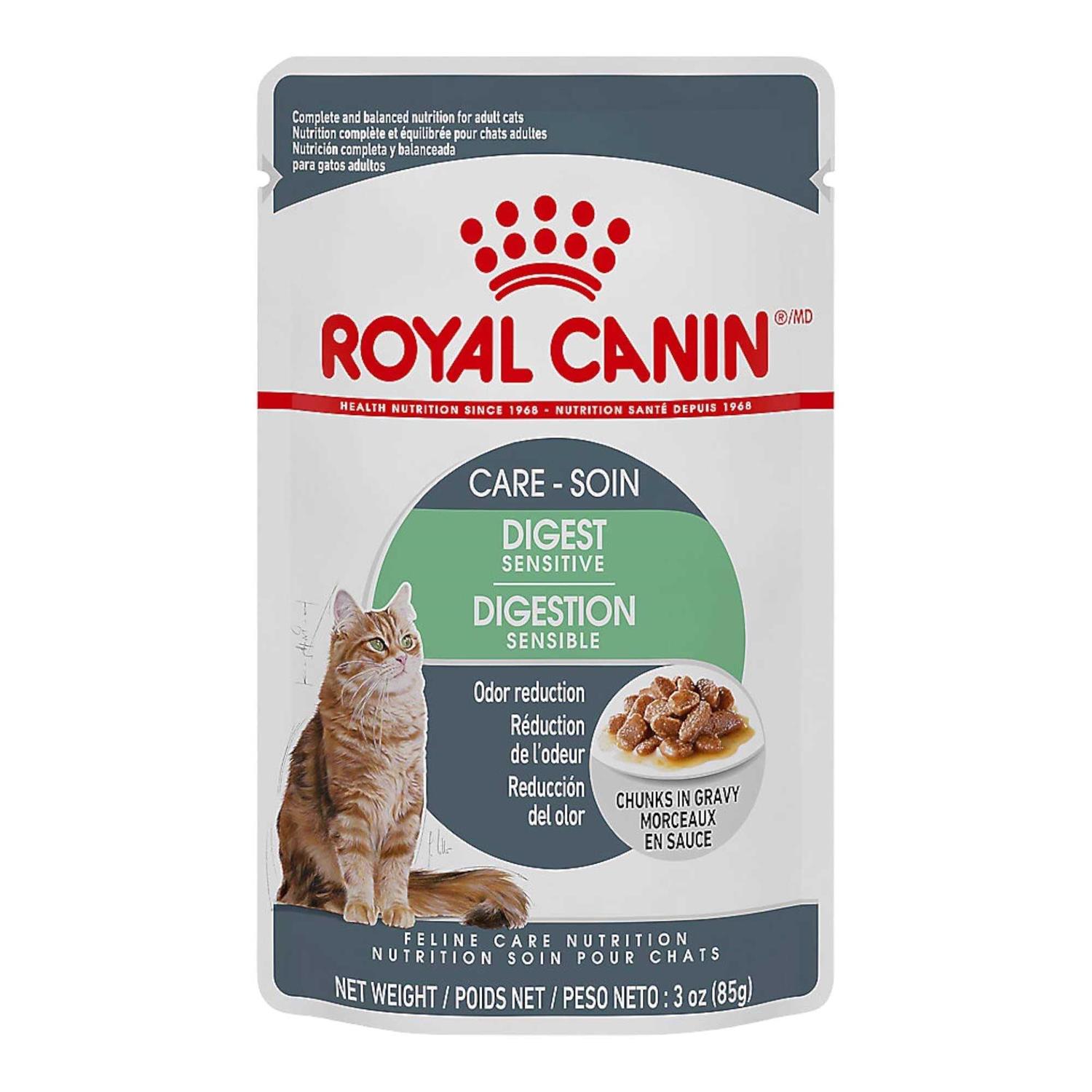 Royal Canin Digest Sensitive Chunks in Gravy adult Cat Food - Healthber