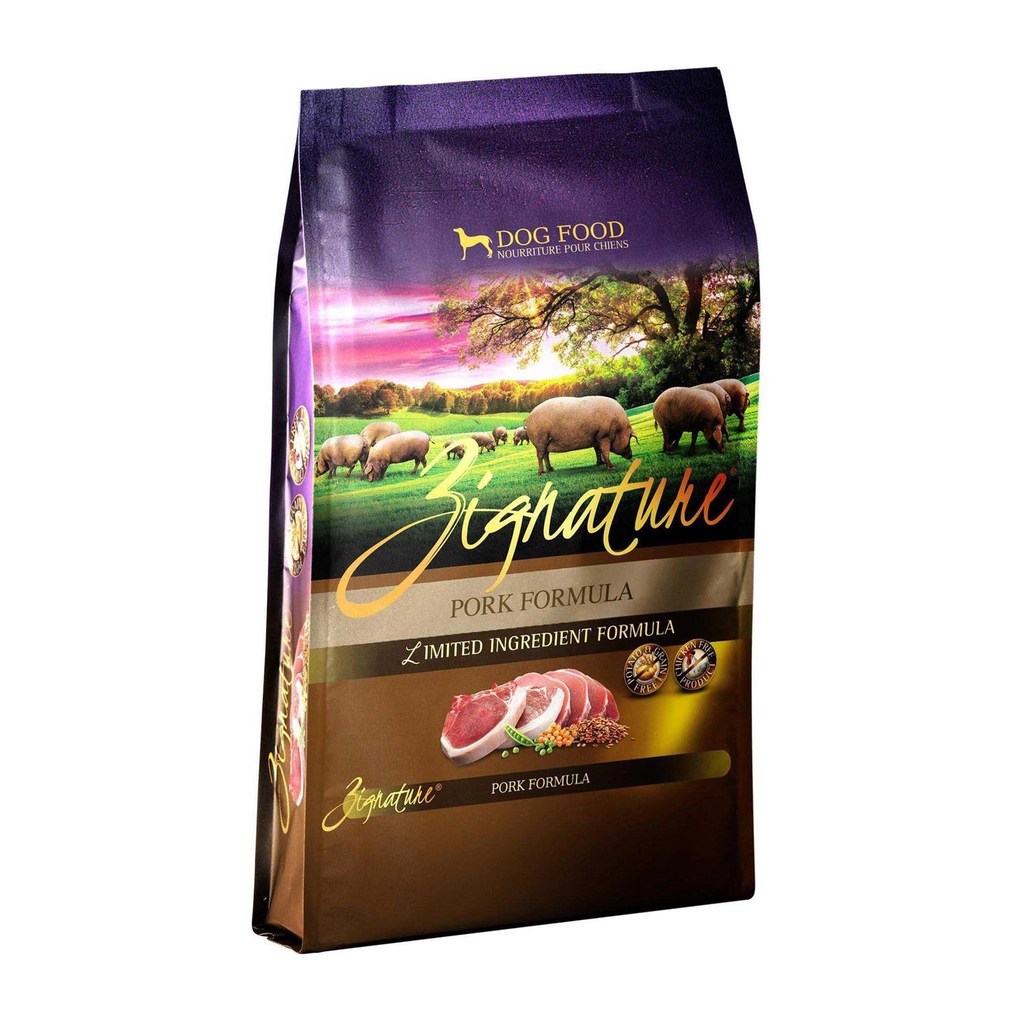 Zignature Limited Ingredient Pork Dry Formula Dog Food - Healthber