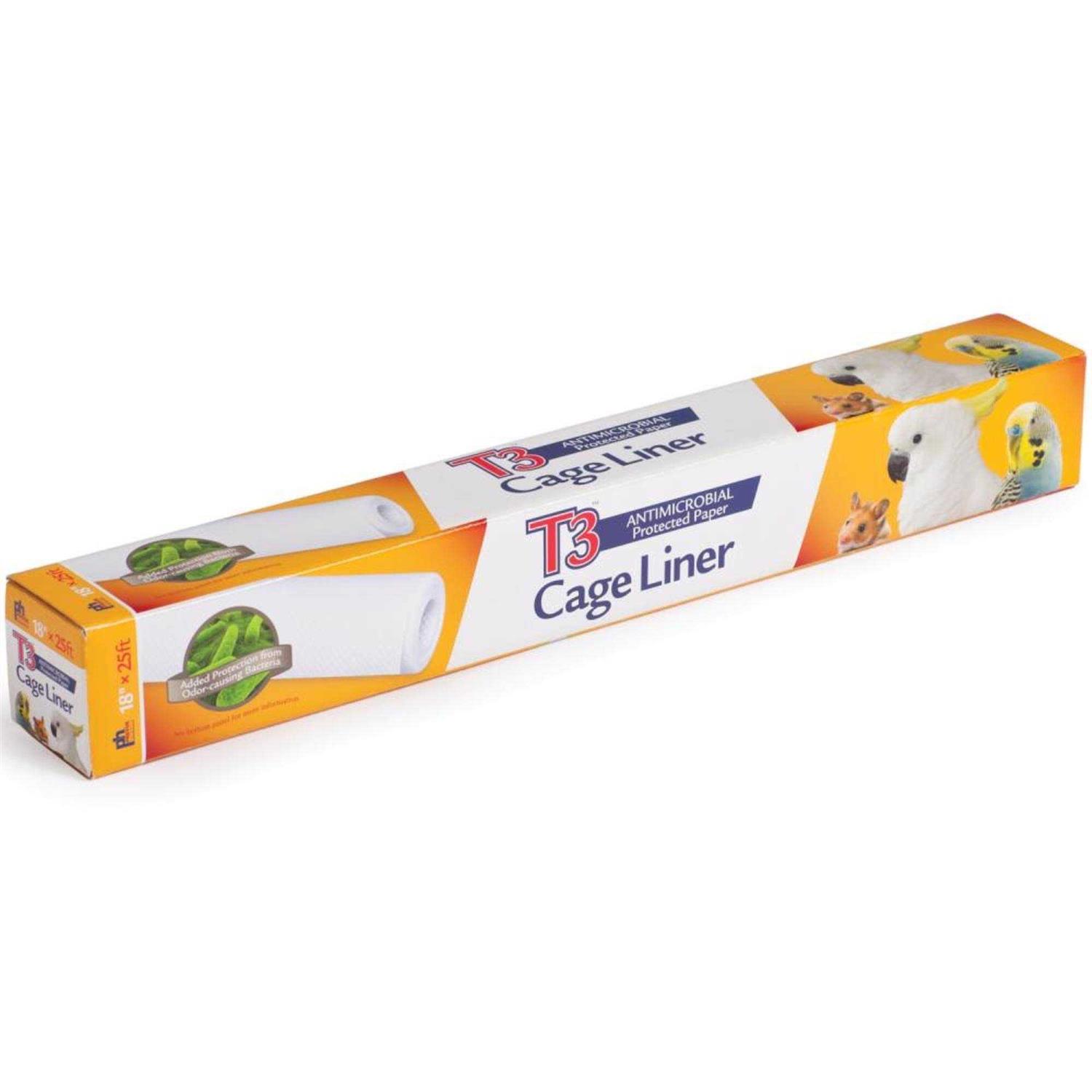 Prevue T3 Antimicrobial Cage Liner Bird - Healthber