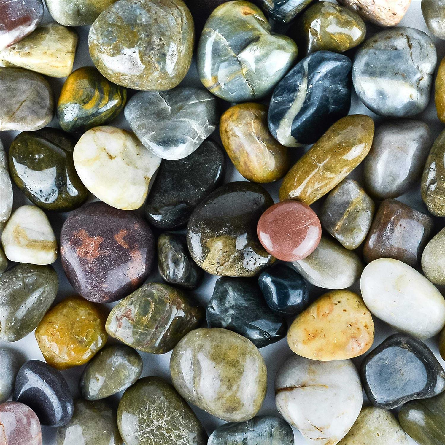 Galashield Pebbles for Plants River Rocks Decorative Stones for Vases - Healthber