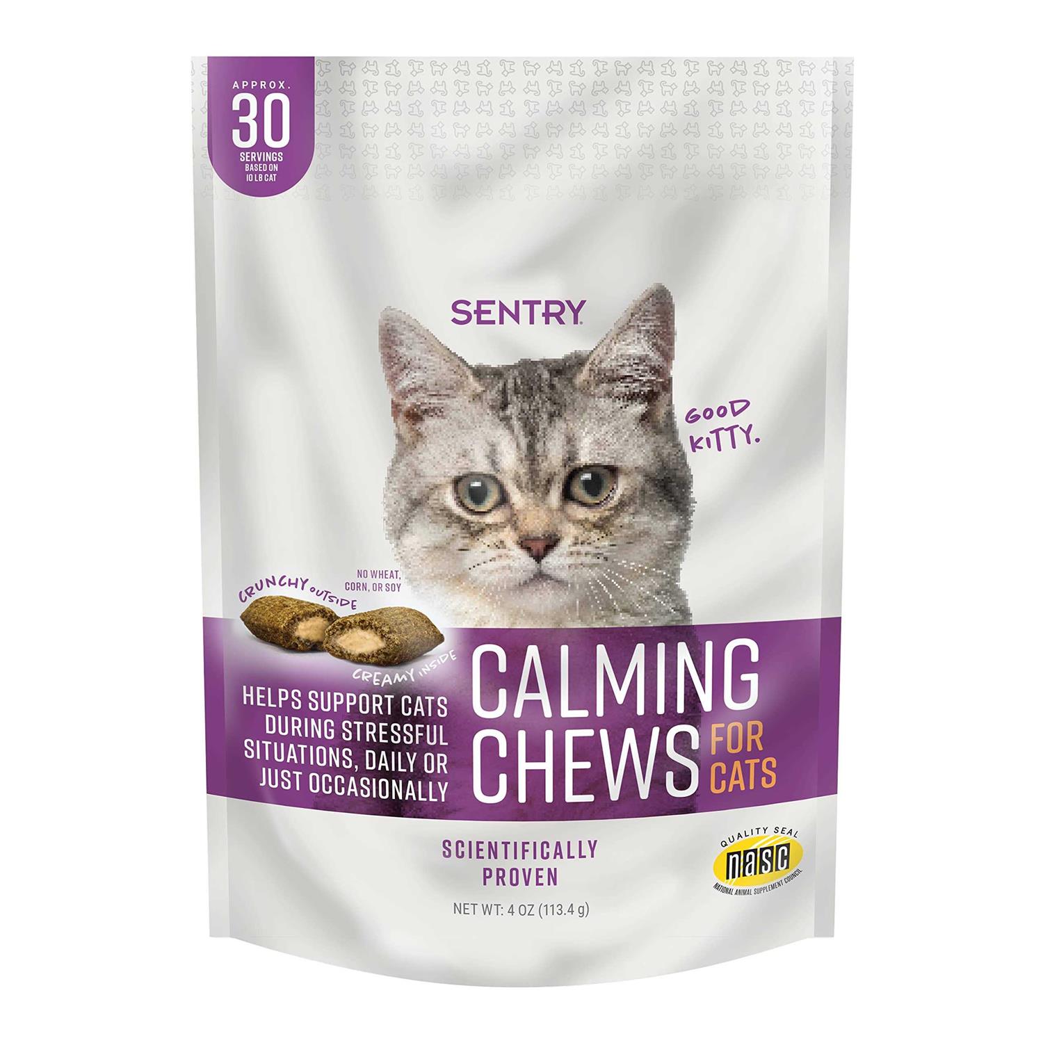 Sentry Calming Chews for Cats - Healthber