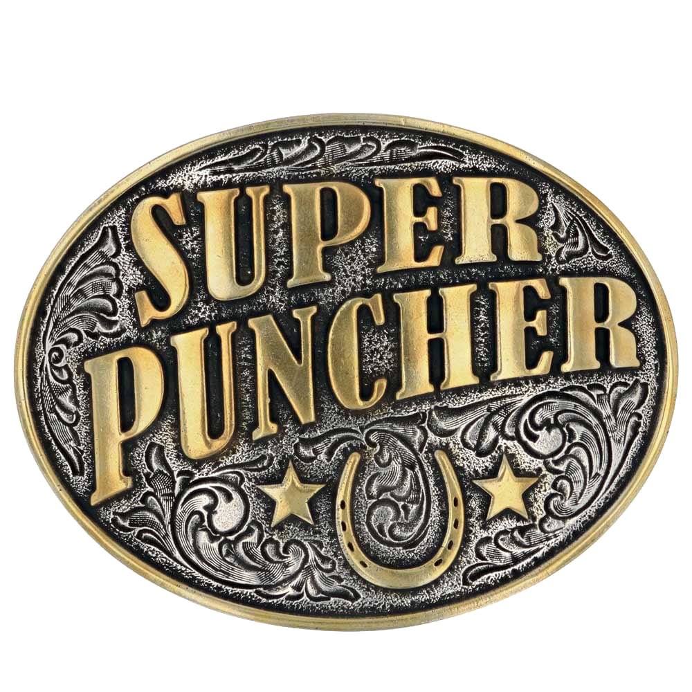 Dale Brisby Super Puncher Attitude Belt Buckle - Healthber