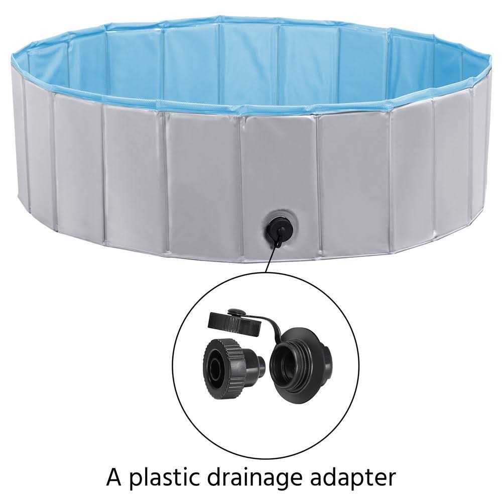 Yaheetech PVC Portable Pet Swimming Pool - Healthber