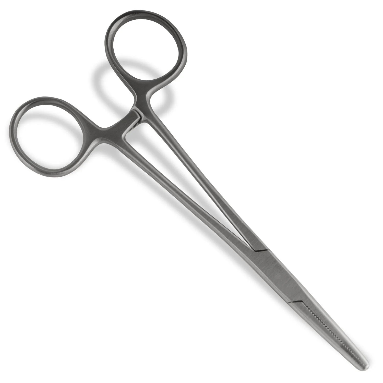 Stainless Steel Artery Forceps/Needle Holder with Locking Mechanism, Curved or Straight Tip - Healthber