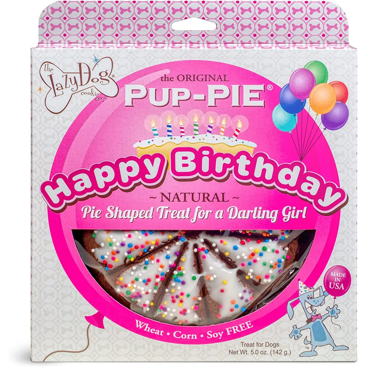 Happy Birthday for a Darling Girl Pup-Pie - Healthber