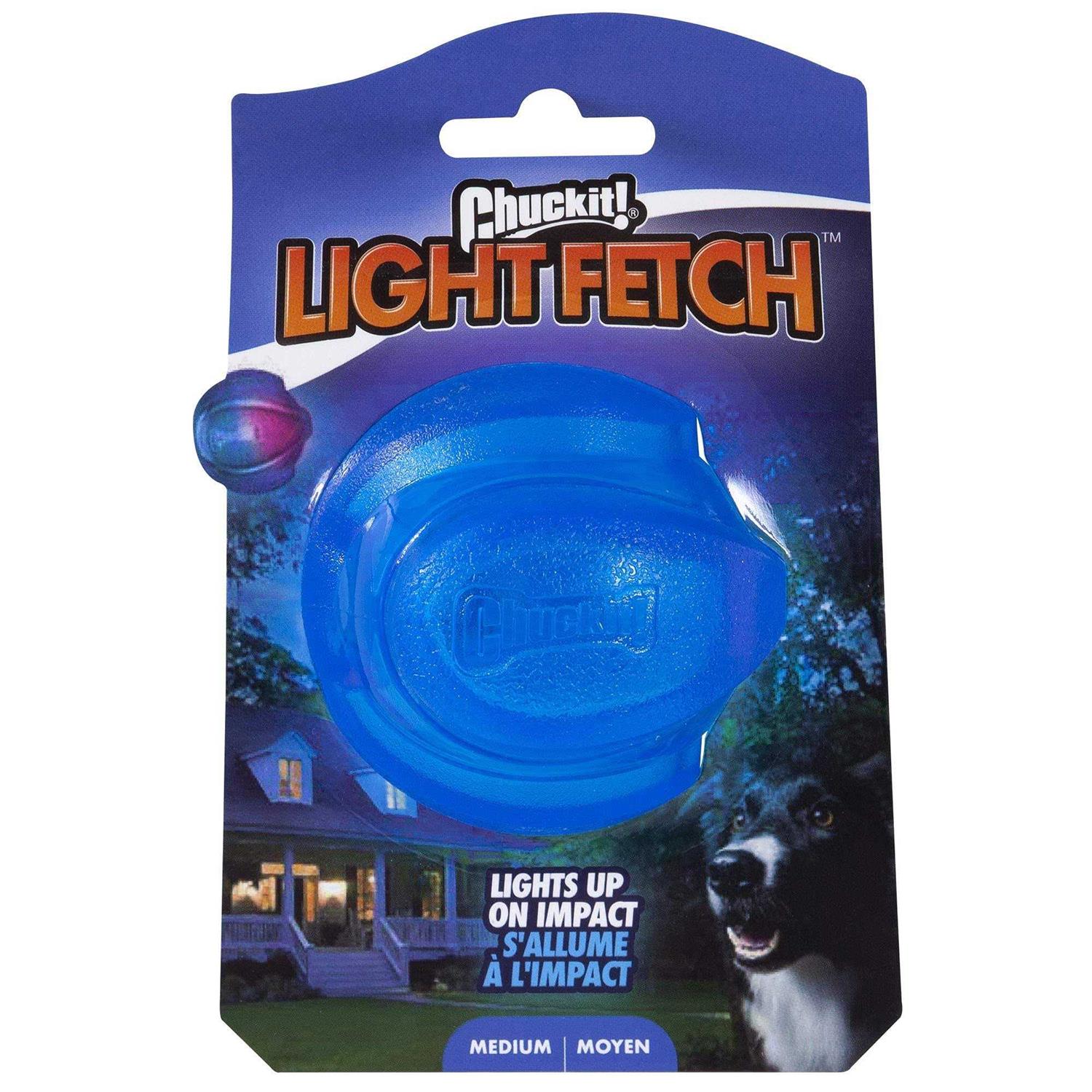 Chuckit Light Up Fetch Ball for Dogs - Healthber