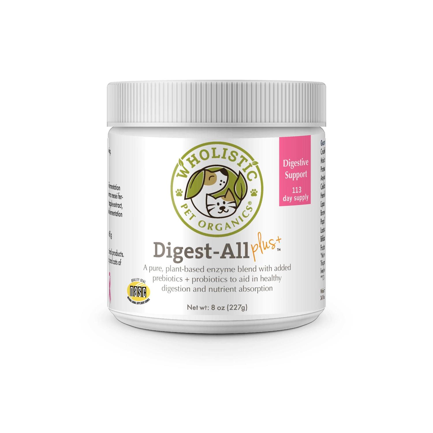 Wholistic Pet Organics Digest All Plus - Healthber