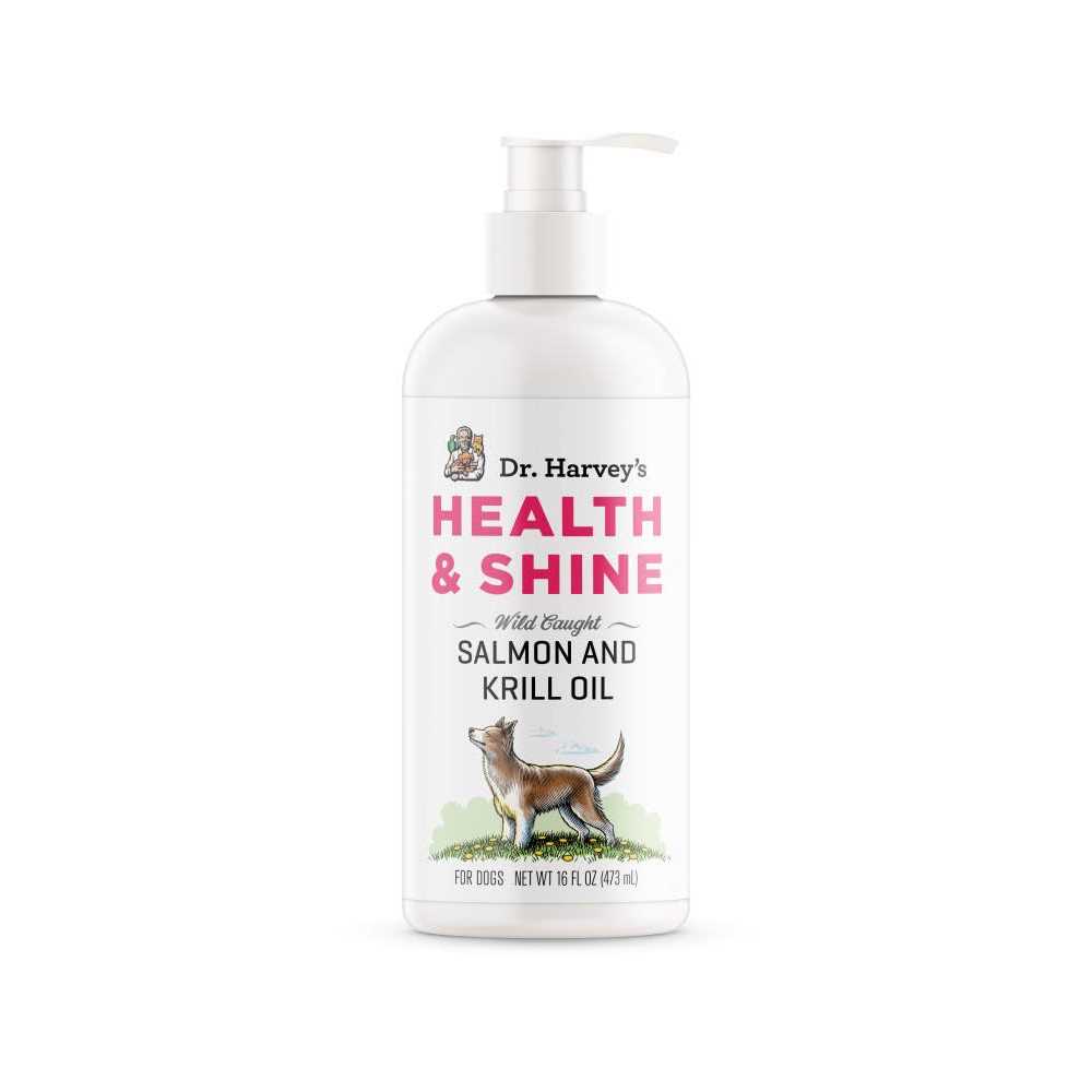 Dr. Harvey’s Health & Shine Salmon & Krill Oil 16oz - Healthber