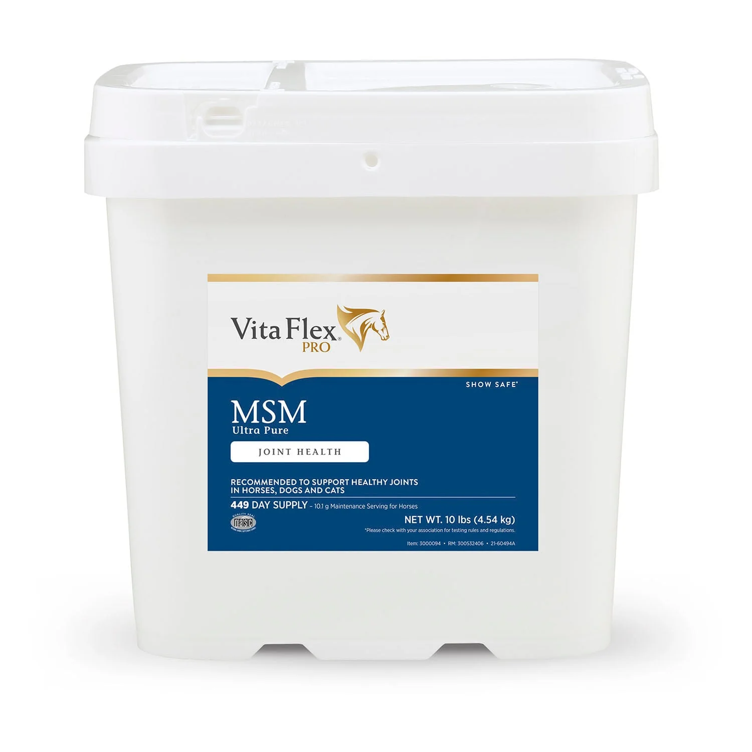 Vita Flex Pro MSM Quality Joint Supplement for Horses, Dogs and Cats - Healthber