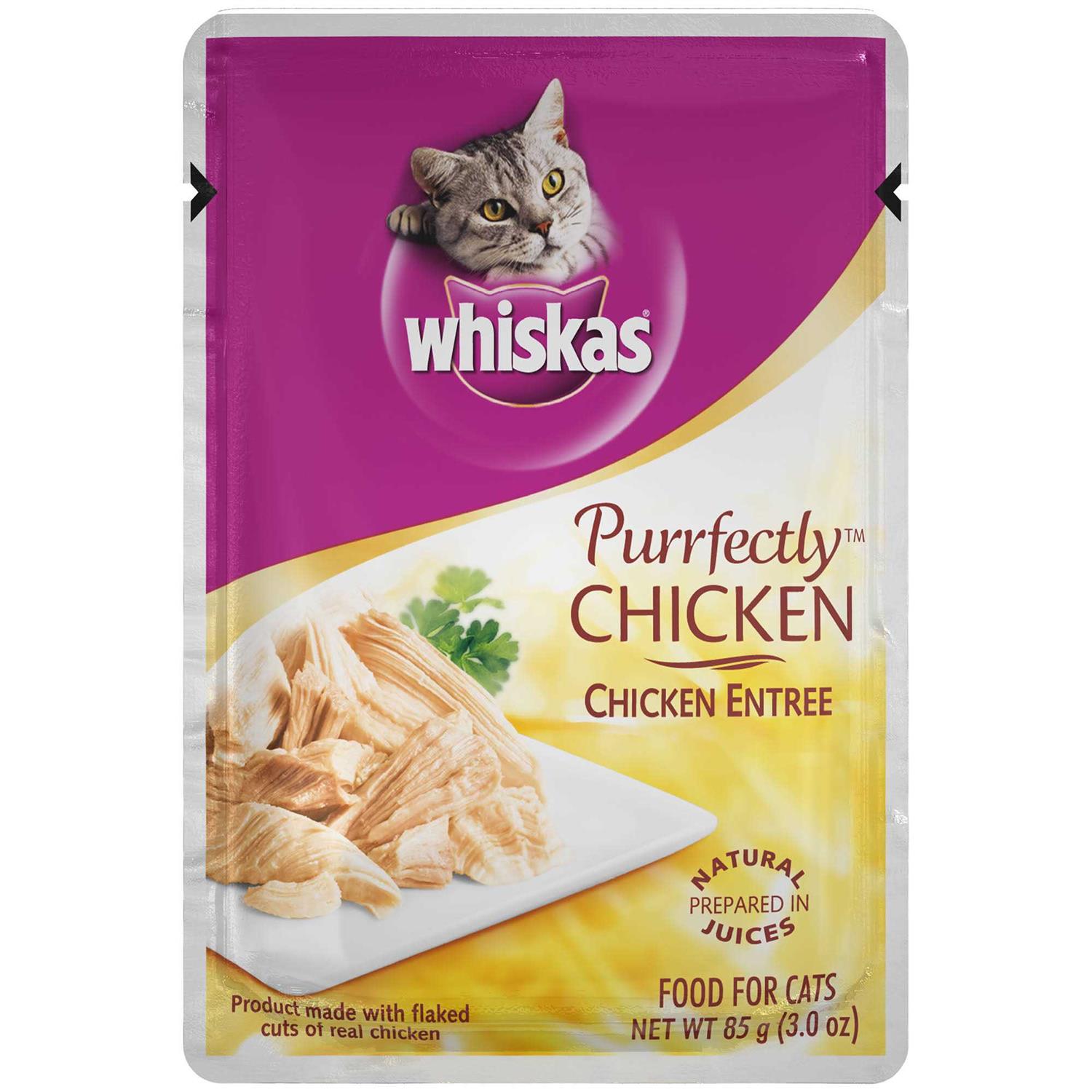 Whiskas Purrfectly Chicken Food - Healthber