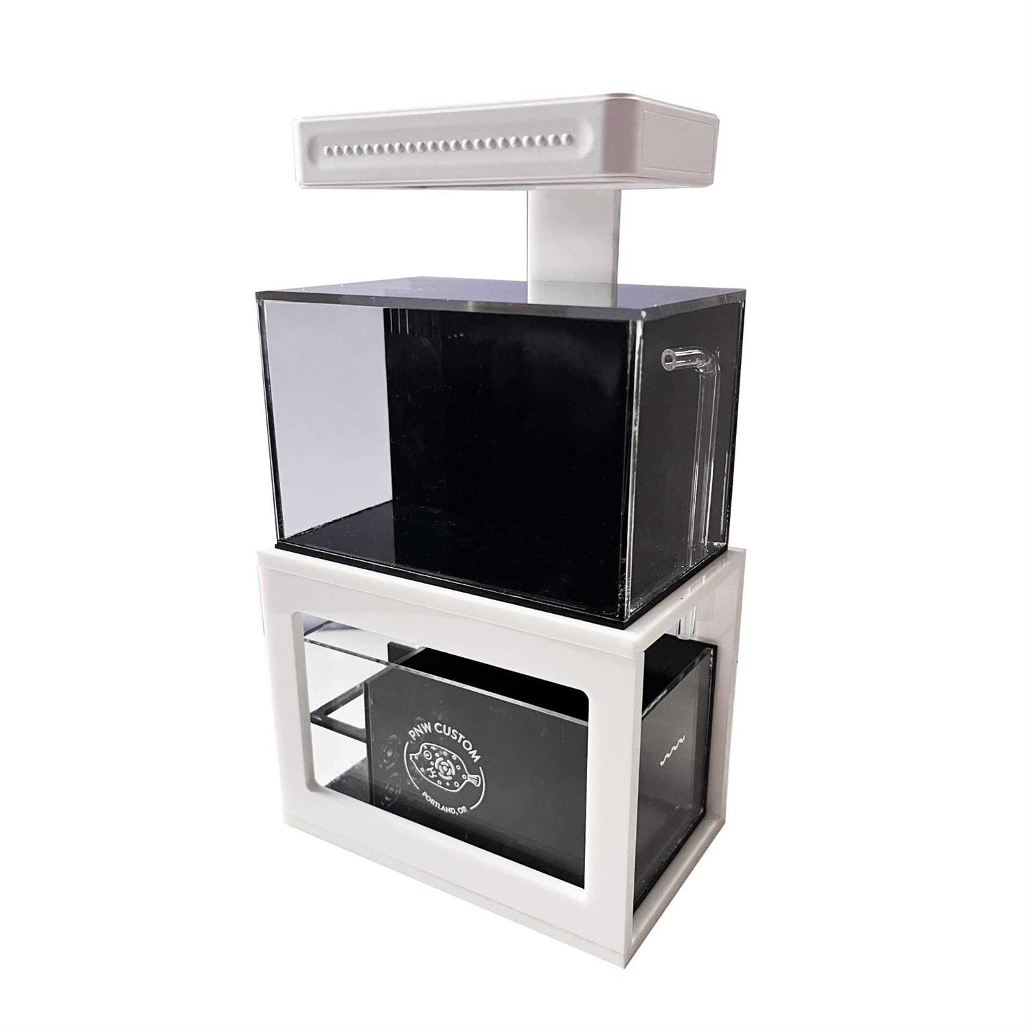 PNW Custom Micro Reef-Ready 40oz Desktop Aquarium - Healthber