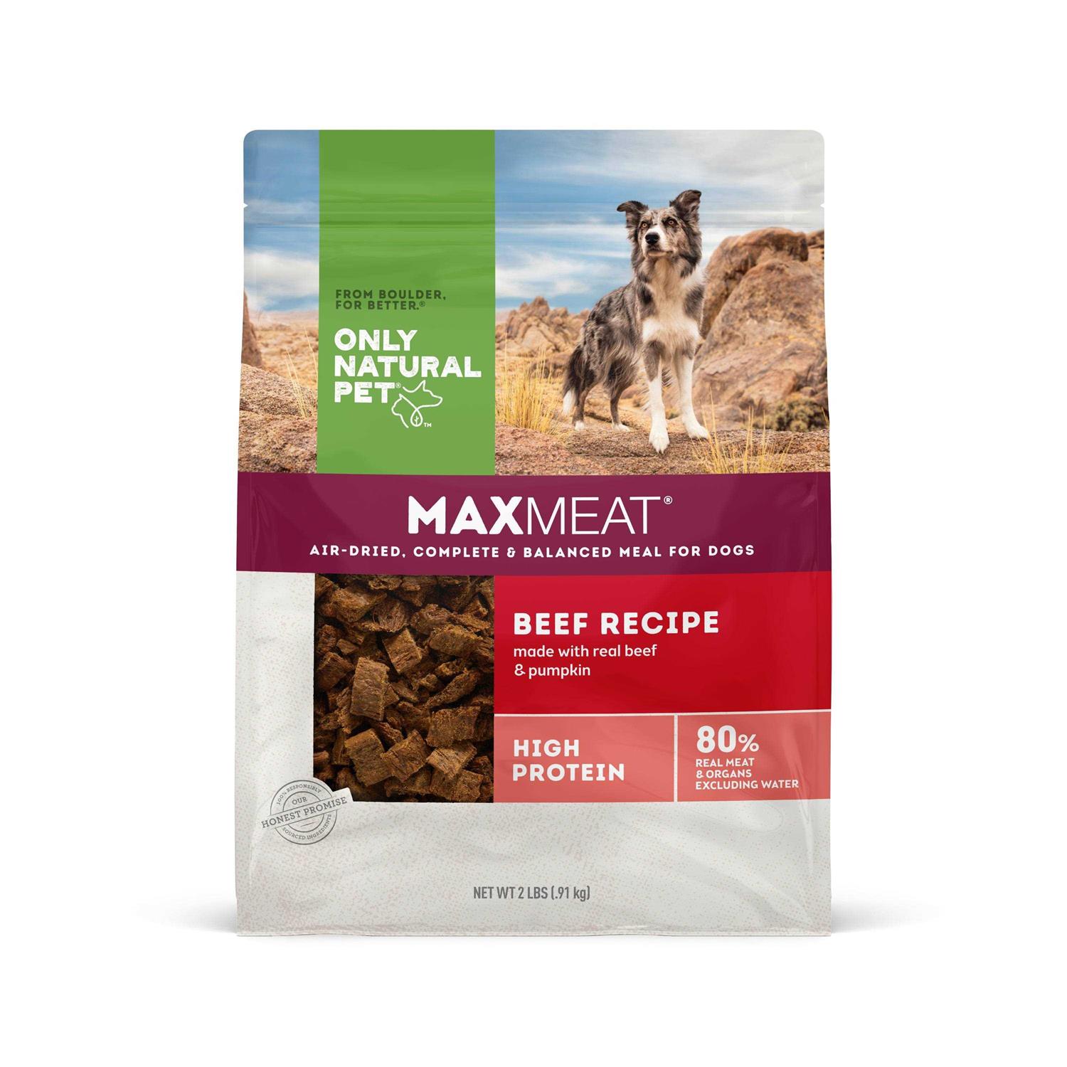 MaxMeat Beef with Pumpkin Recipe Air-Dried Food - Healthber