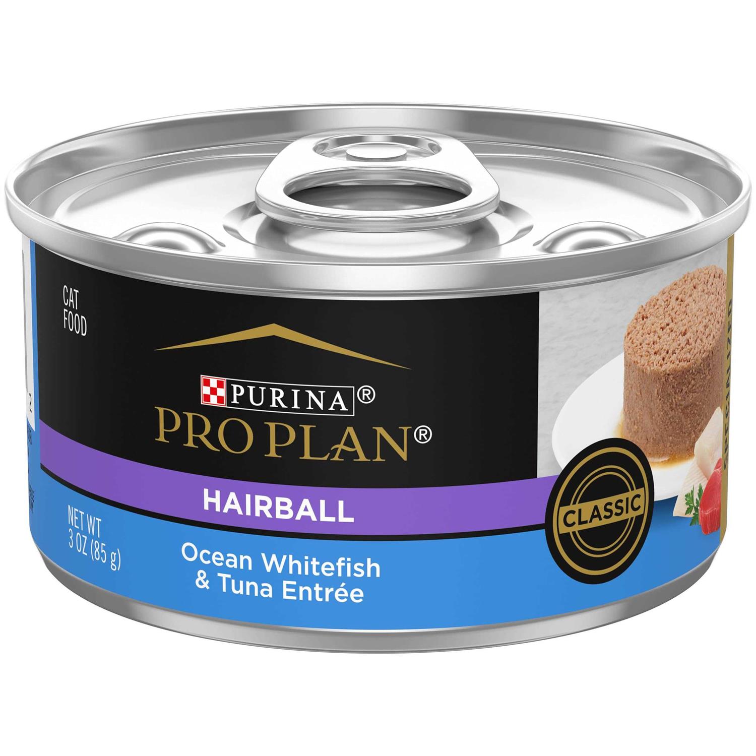 Purina Pro Plan Hairball Control Cat Food Wet Pate - Healthber