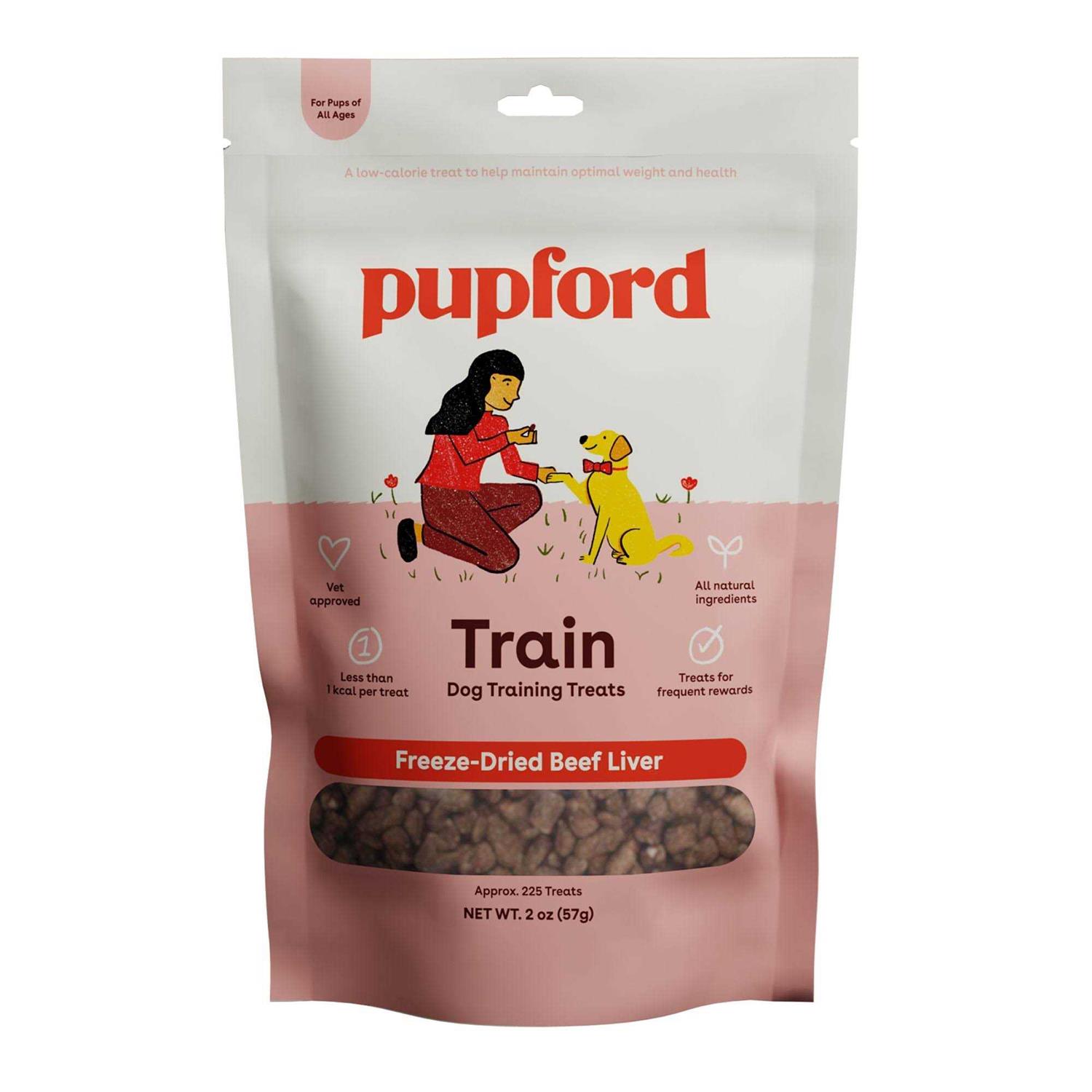 Pupford Beef Liver Training Freeze-Dried Dog Treats - Healthber