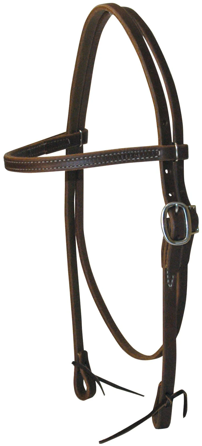 Heavy Oiled Leather Browband Headstall - Healthber