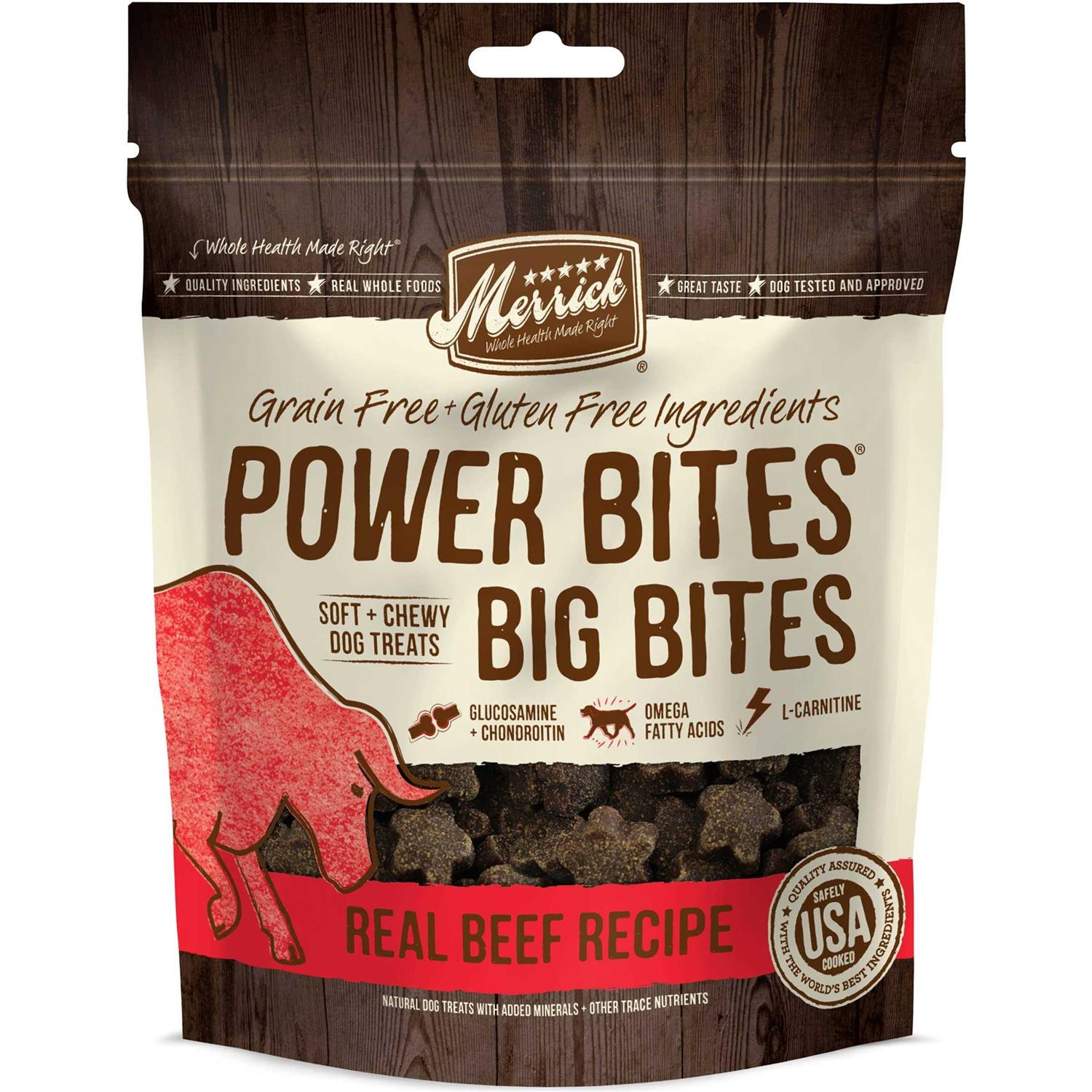 Merrick Dog Treats Power Bites - Healthber
