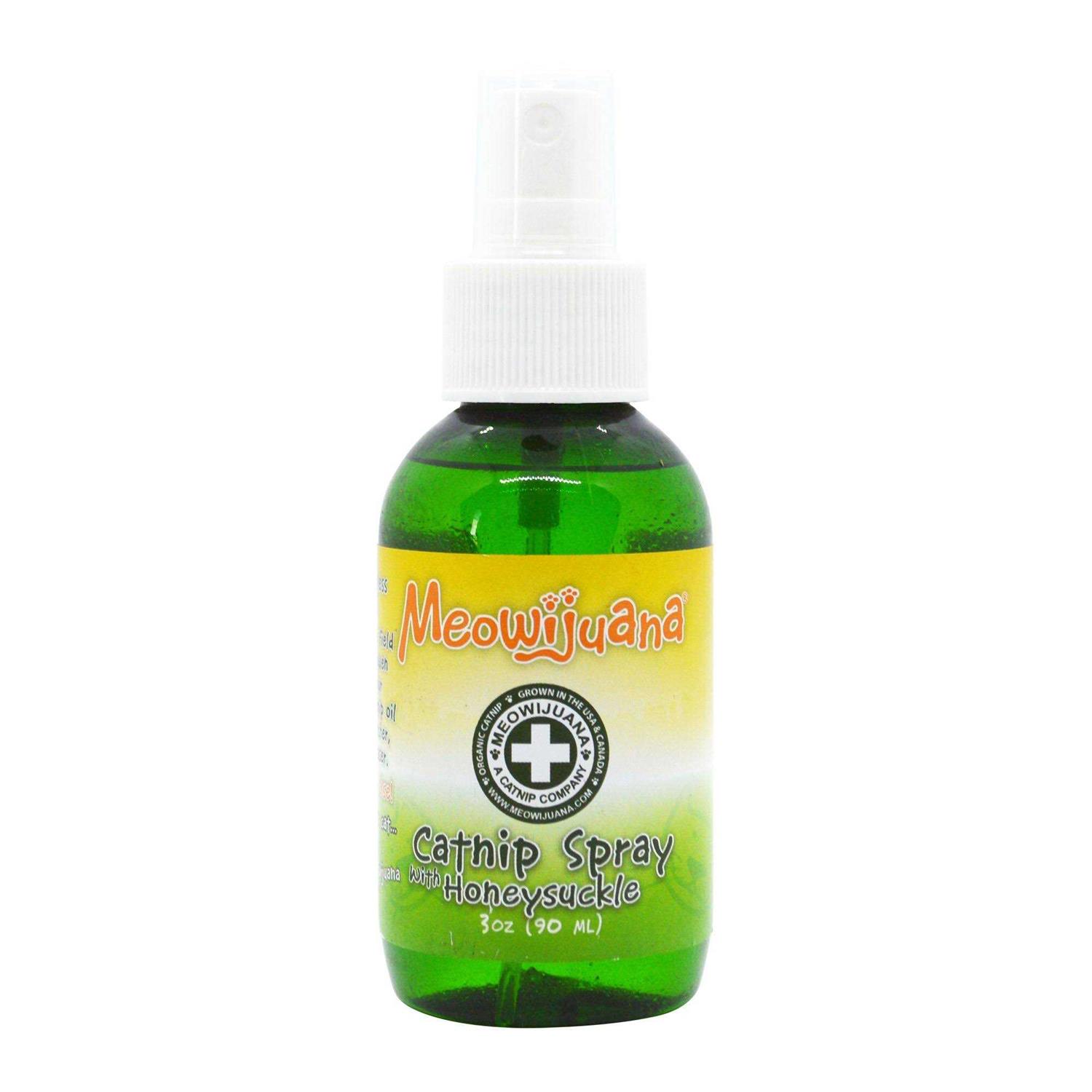 Meowijuana Honeysuckle Catnip Spray - Healthber