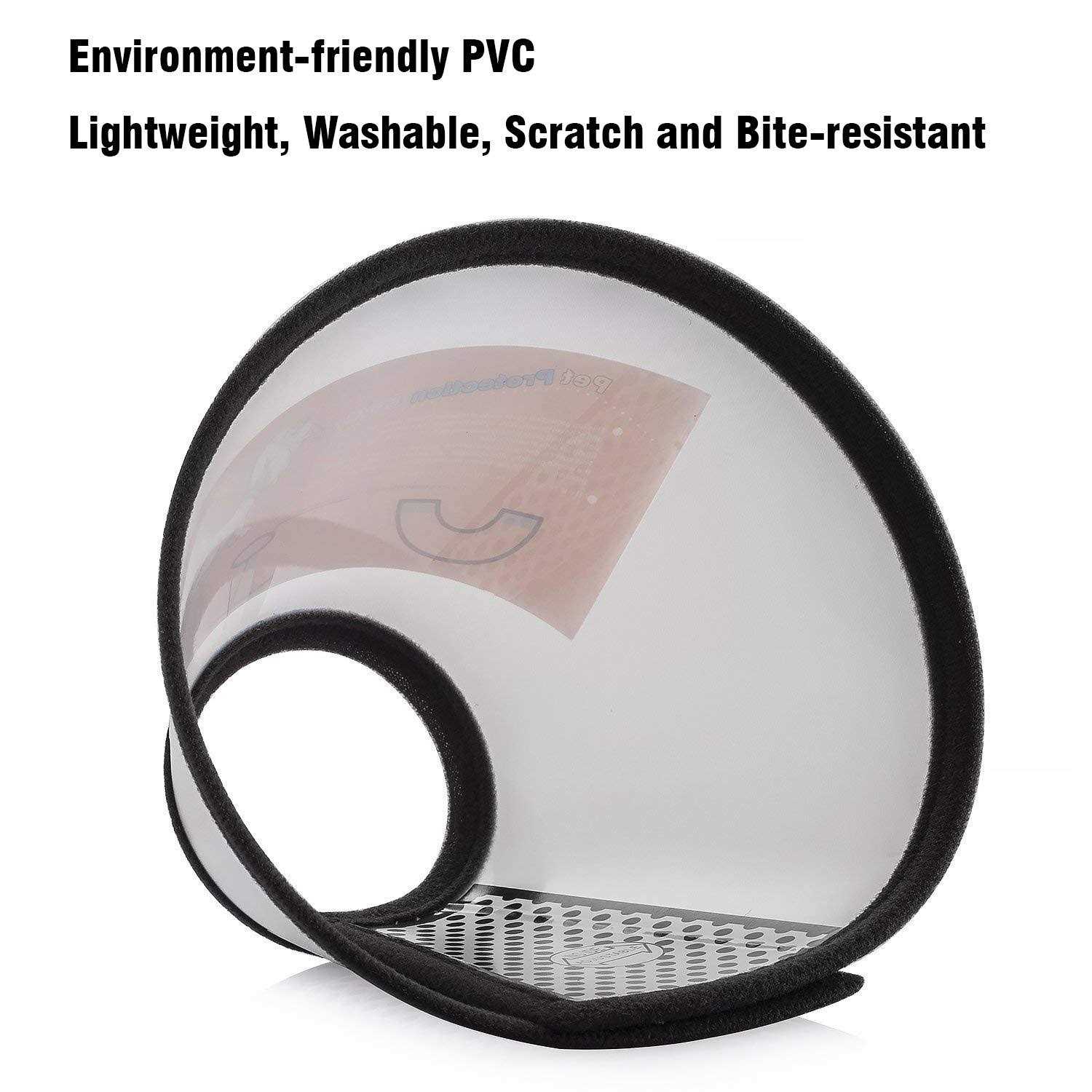 Depets Adjustable Recovery Pet Cone E-Collar for Cats Puppy Rabbit - Healthber