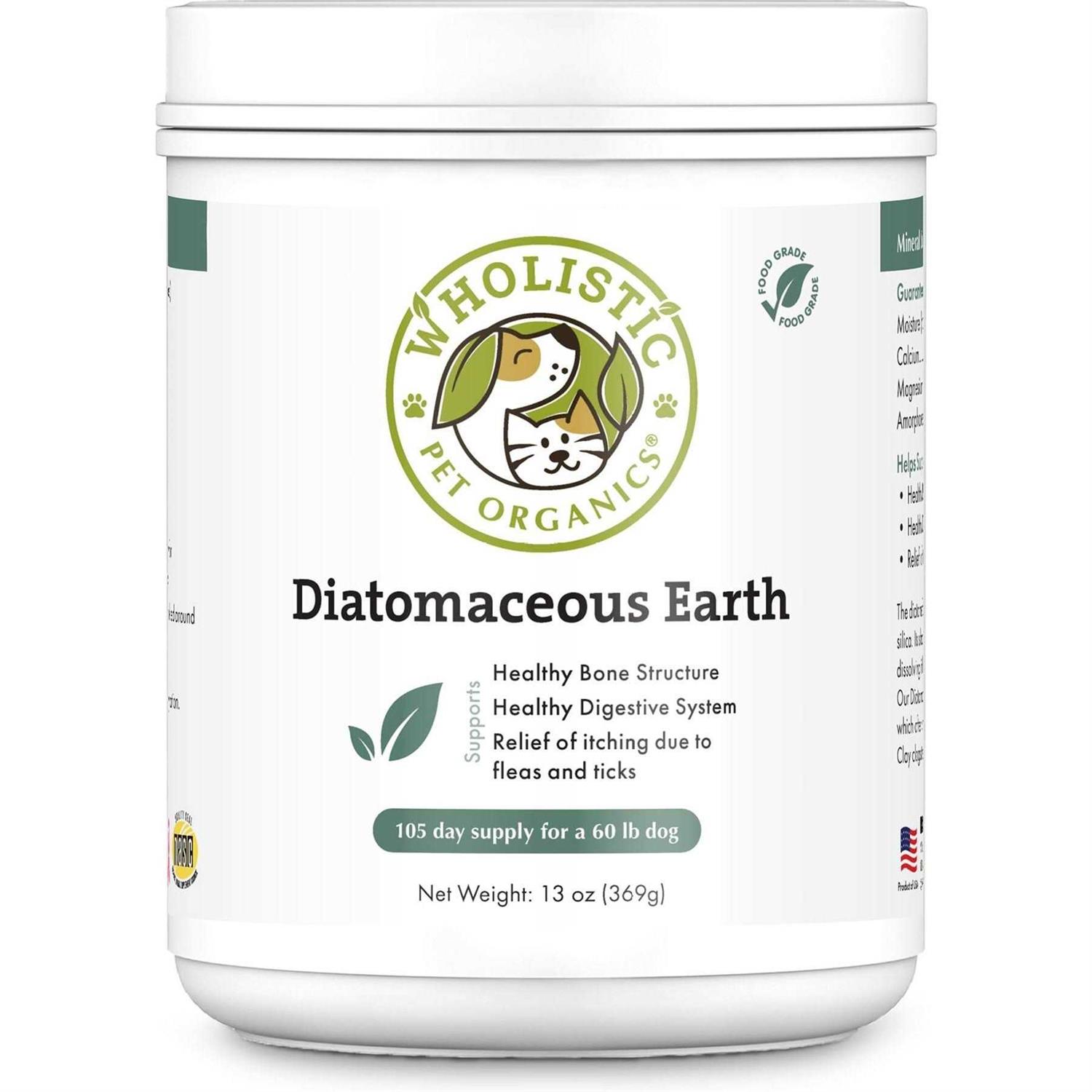 Wholistic Pet Organics Diatomaceous Earth for Dogs - Healthber
