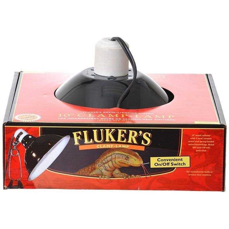 Flukers Clamp Lamp with Switch - Healthber