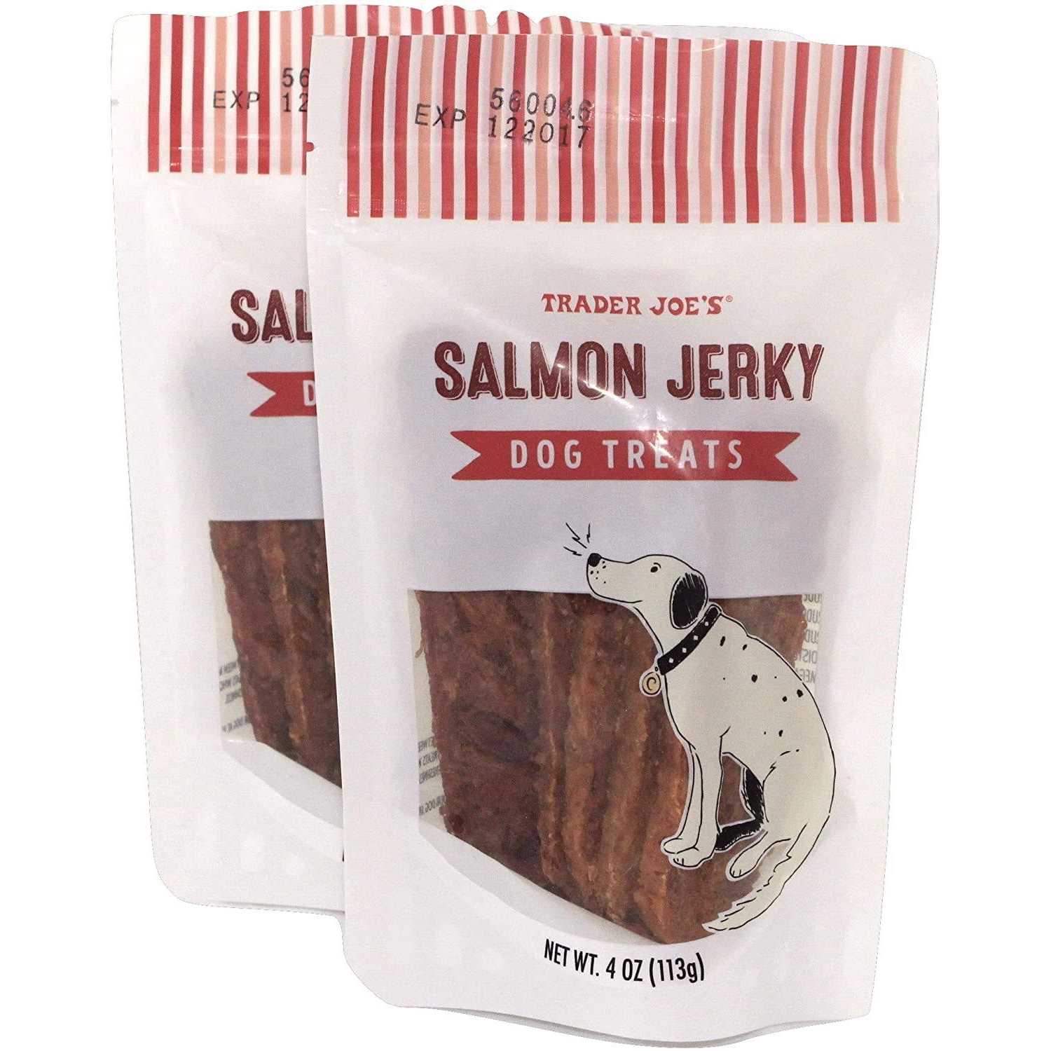 TJ’s Trader Joes Salmon Jerky Dog Treats - Healthber
