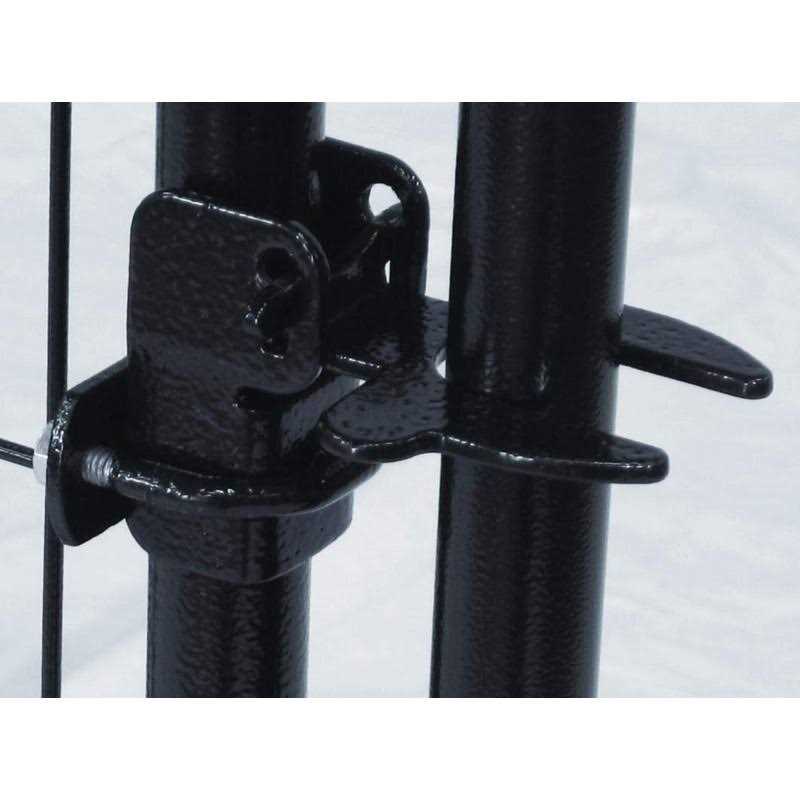 Lucky Dog Black Wire Kennel Gate Latch - Healthber
