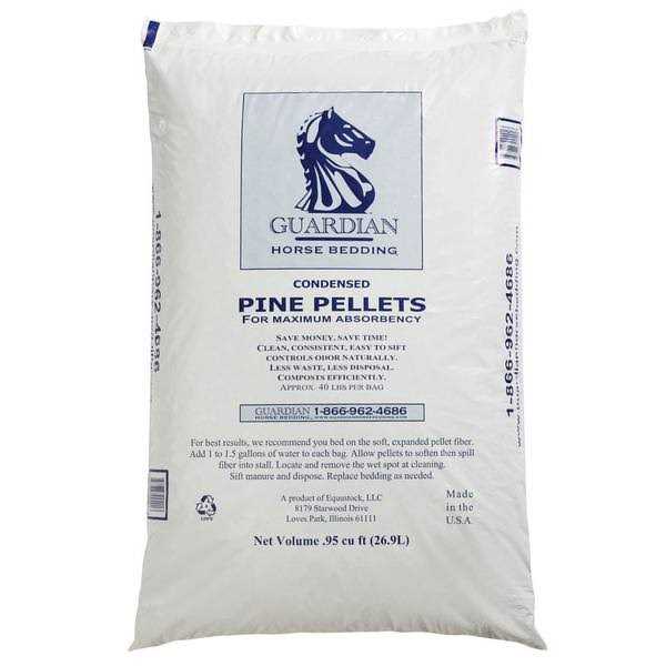Guardian Horse Bedding Guardian Condensed Pine Wood Pellets - Healthber
