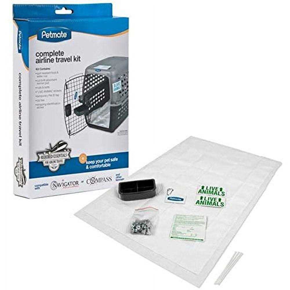 Petmate Kennel Airline Travel Kit - Healthber