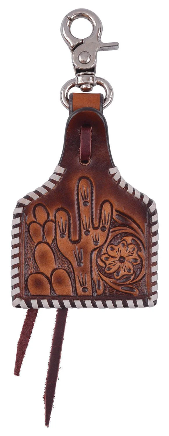 Circle Y Saddle Charm, Cactus Ear Tag - Healthber