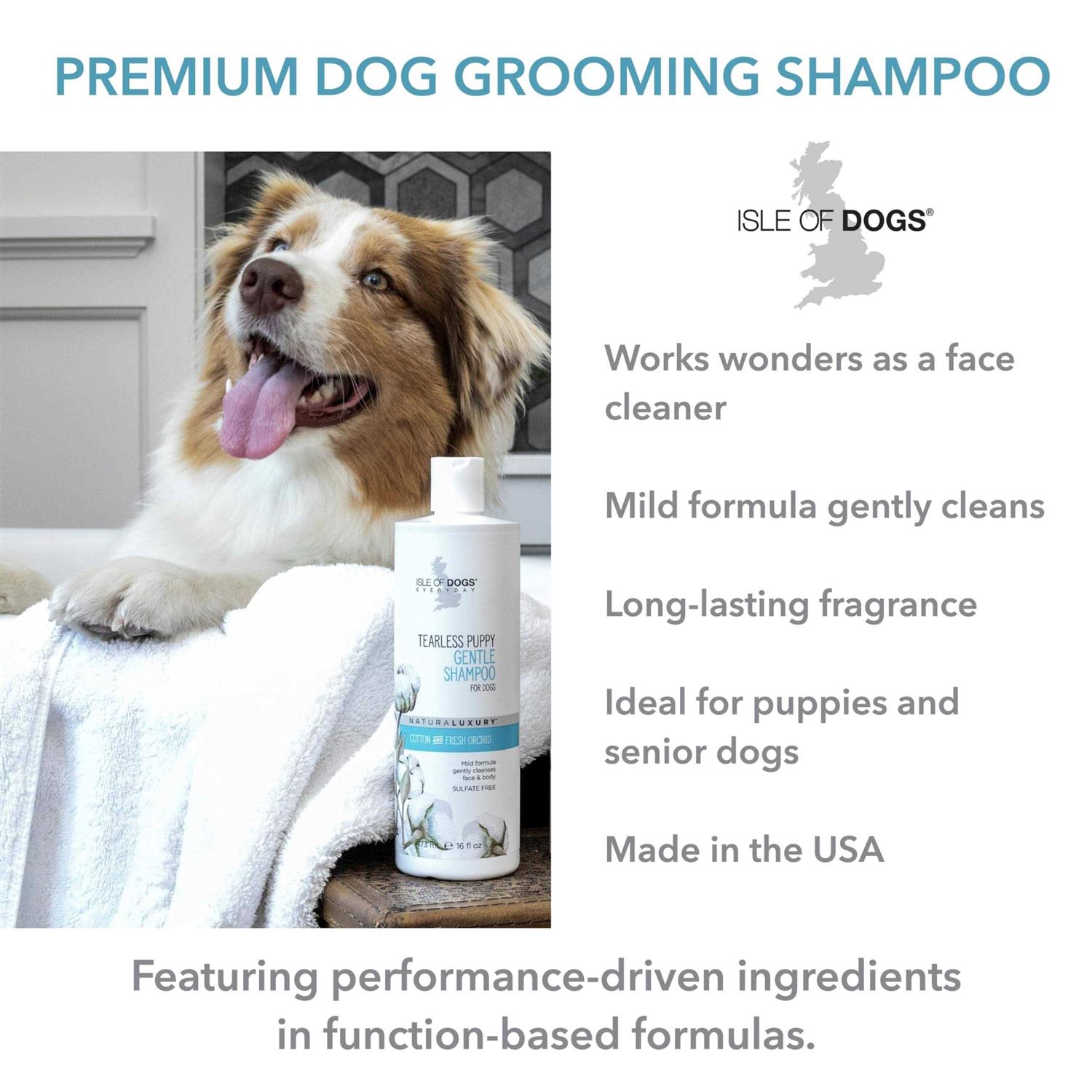 Isle of Dogs Tearless Puppy Shampoo - Healthber