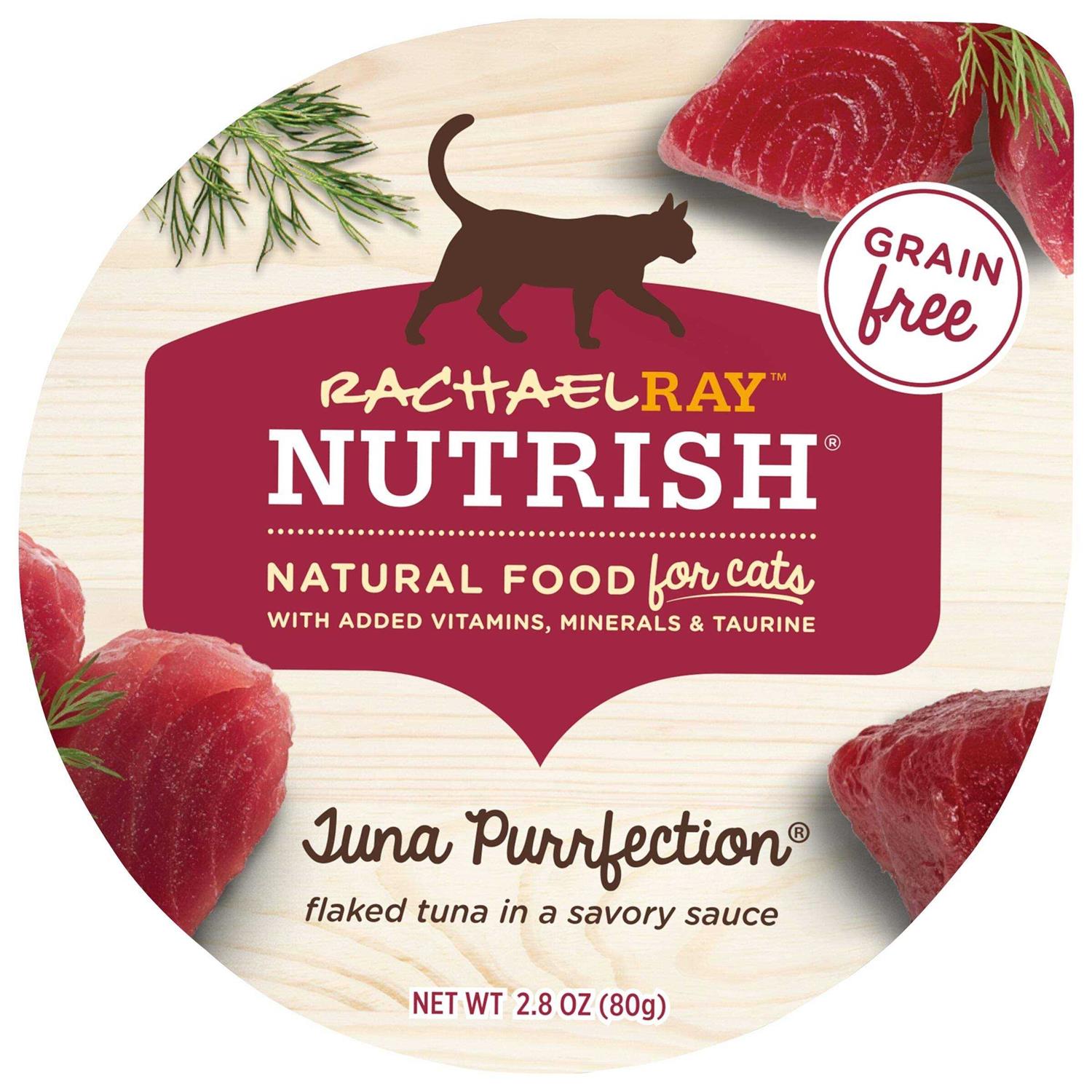 Rachael Ray Nutrish Natural Wet Cat Food Tuna Purrfection Recipe - Healthber