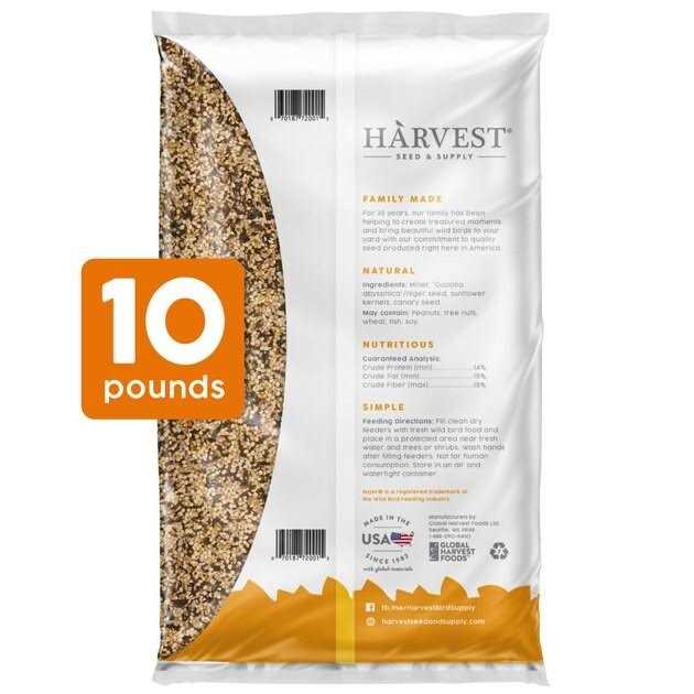Harvest Seed & Supply Wild Finch Wild Bird Food - Healthber