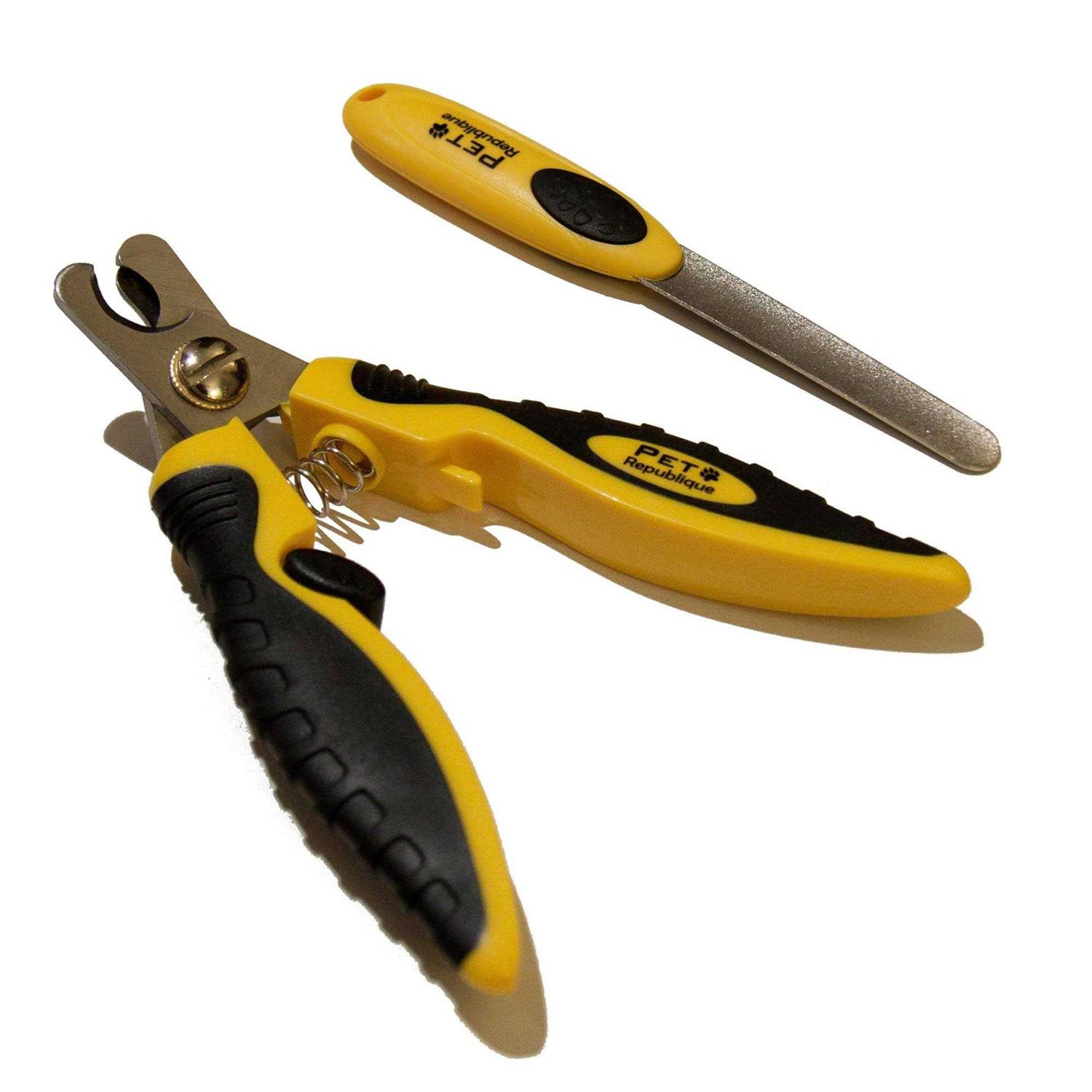 Pet Republique Dog Nail Grinder and Nail Clippers Series Size Option Dogs - Healthber
