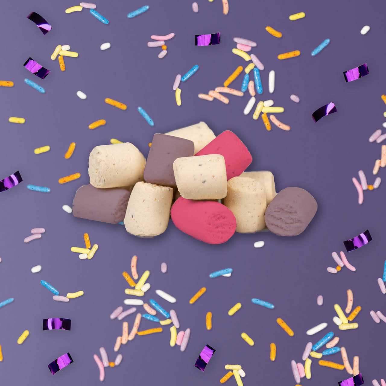 Three Dog Bakery Celebration Confetti Bites Dog Treats - Healthber