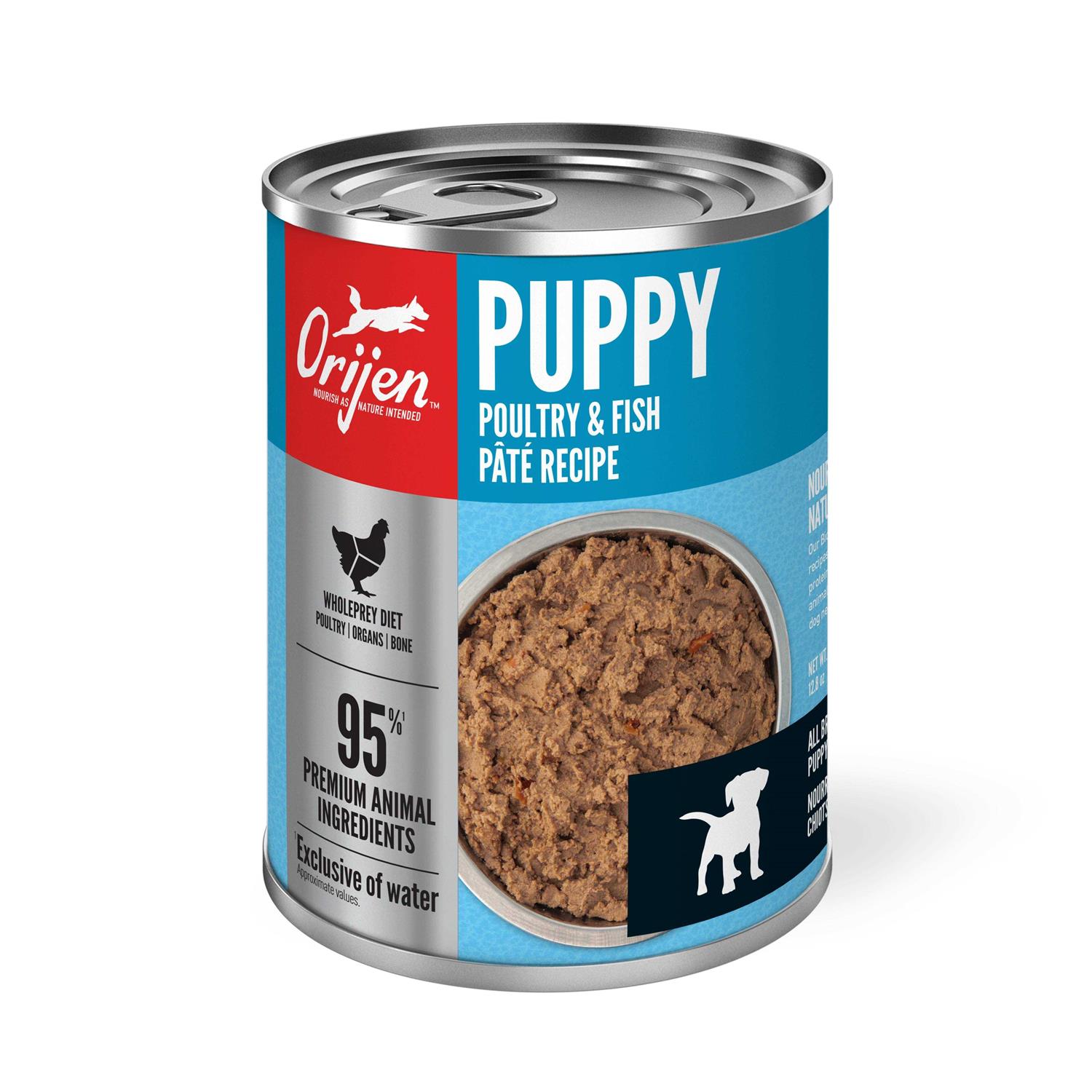 Orijen Puppy Poultry & Fish Pate Dog Food - Healthber