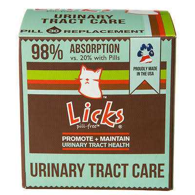 Licks Pill-Free Urinary Tract Care Cat Supplement - Healthber