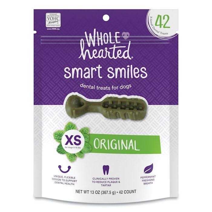 WholeHearted Smart Smiles Original Flavor Dog Treats - Healthber