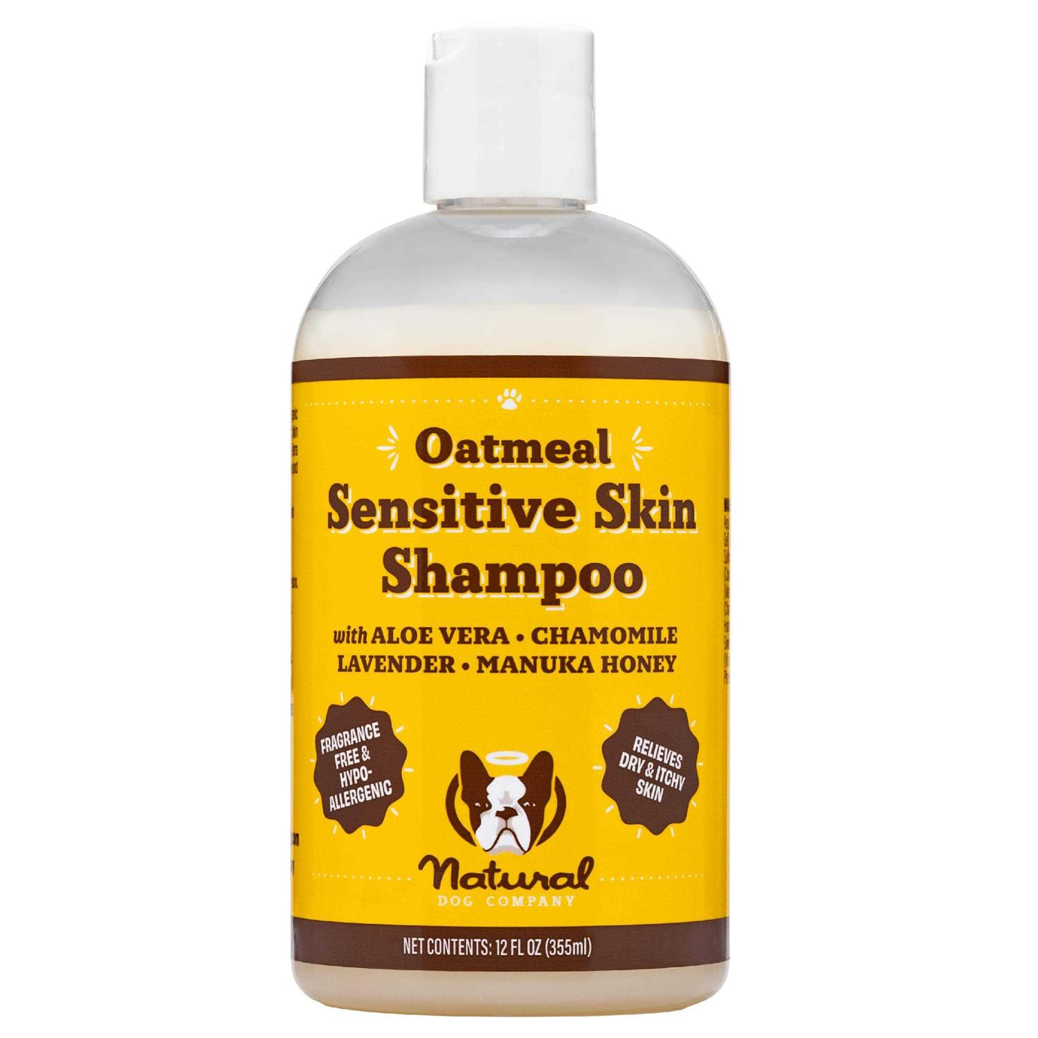Natural Dog Company Oatmeal Sensitive Skin Shampoo - Healthber