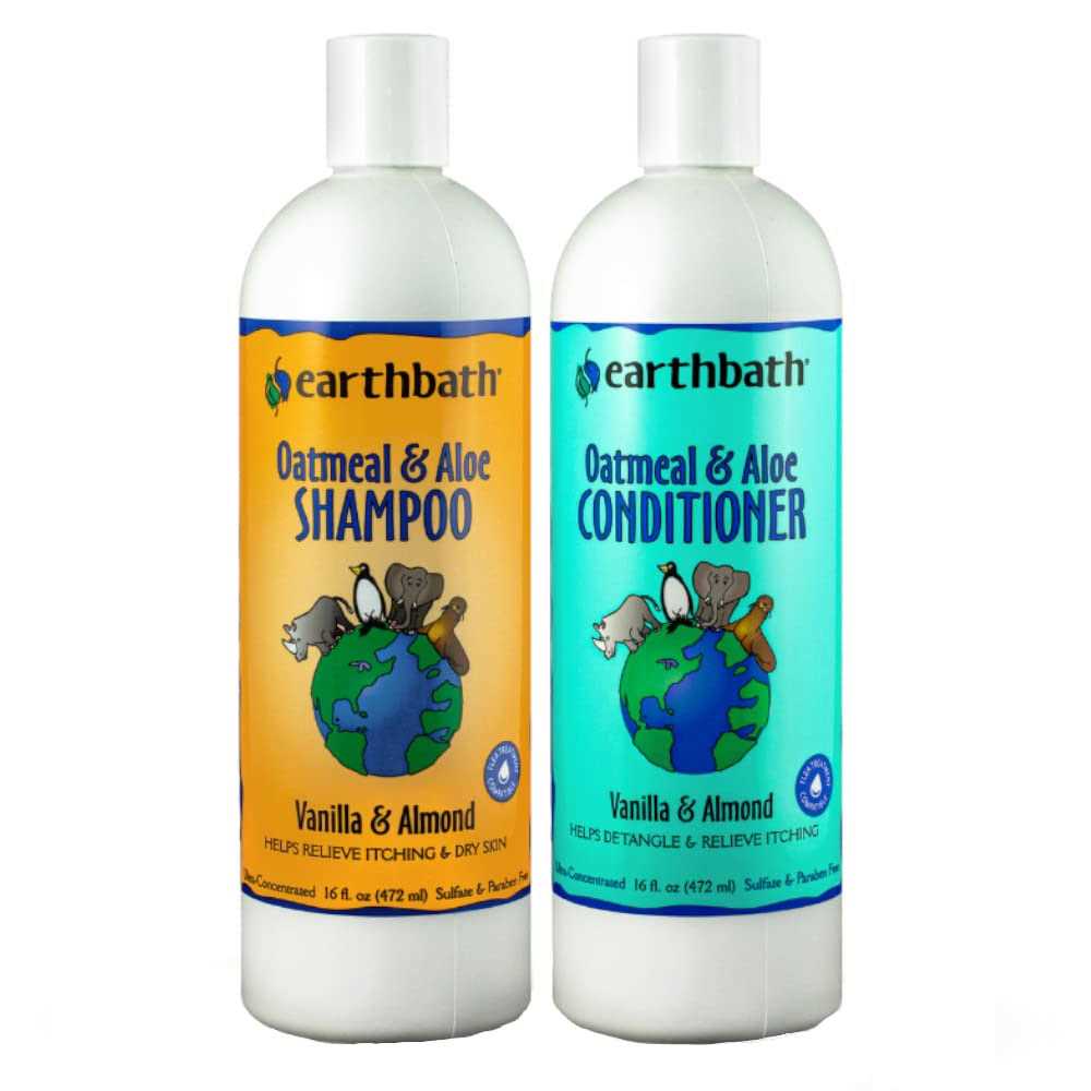 Earthbath Oatmeal & Aloe Shampoo & Conditioner - Healthber
