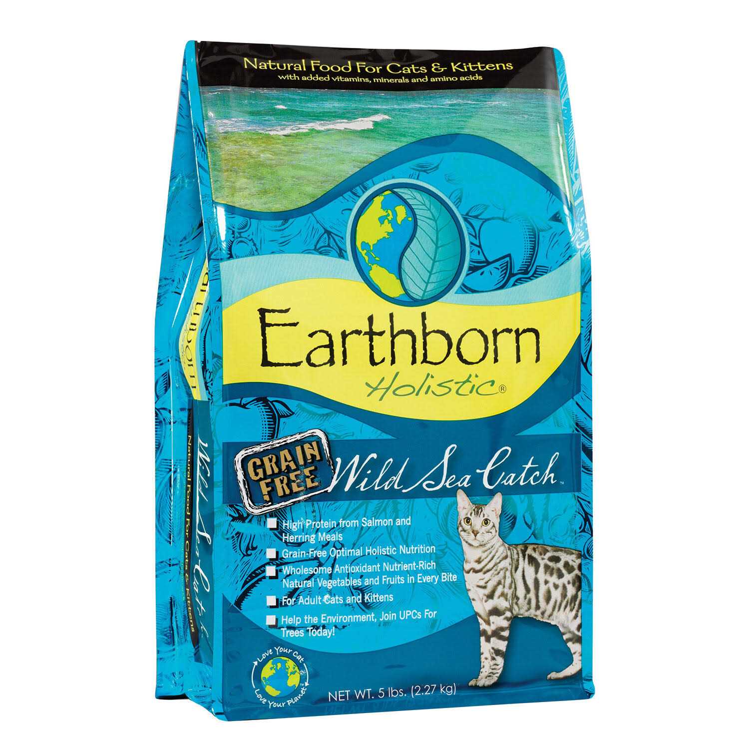 Earthborn Holistic Cat Food Wild Sea Catch - Healthber