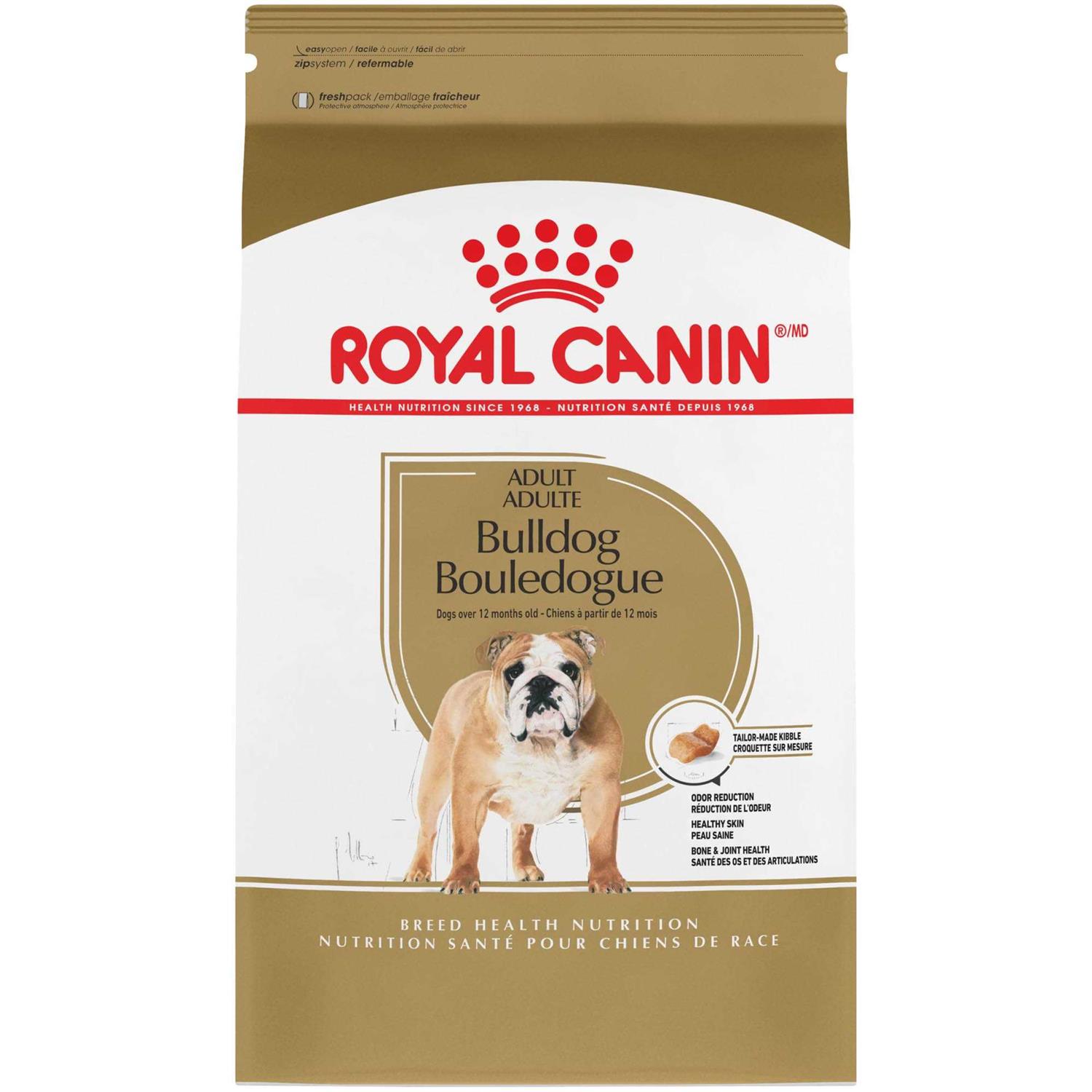Royal Canin Breed Health Nutrition Bulldog Adult Dry Dog Food - Healthber