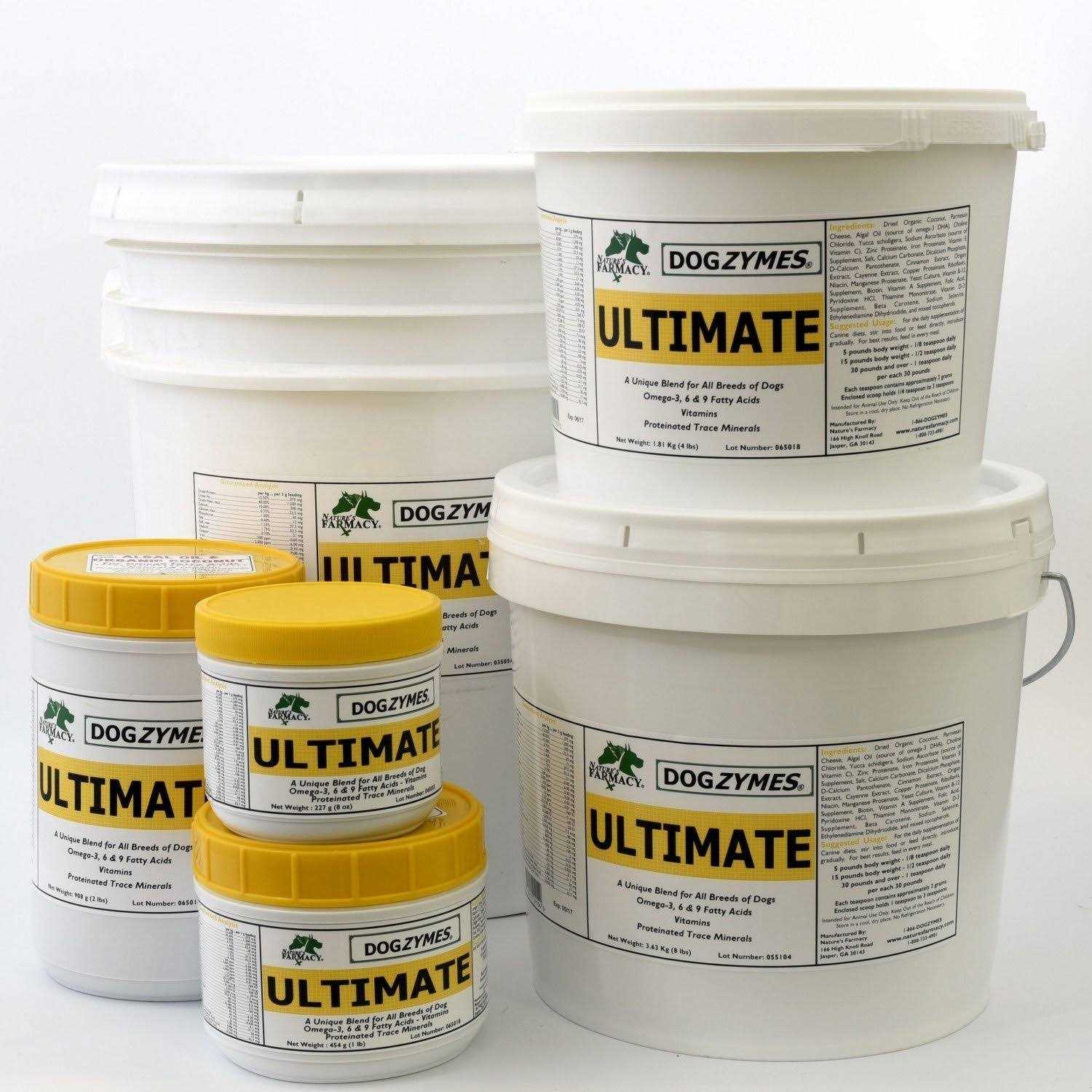 Dogzymes Ultimate for Best Skin/Coat with Organic Coconut - Healthber