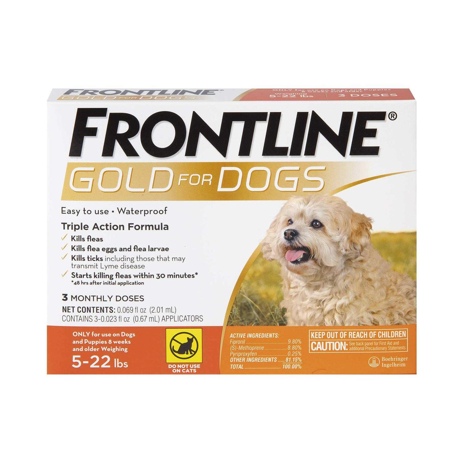 FRONTLINE Gold for Dogs - Healthber