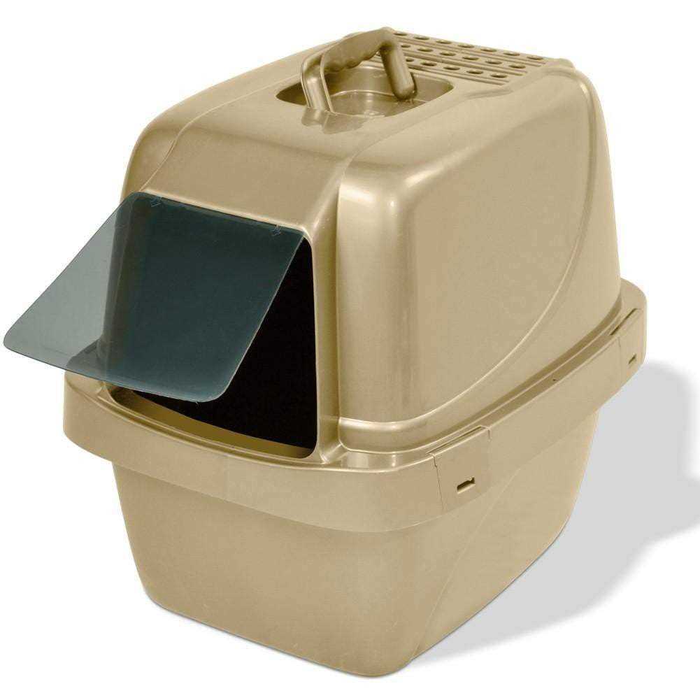 Van Ness Enclosed Sifting Cat Litter Pan - Healthber