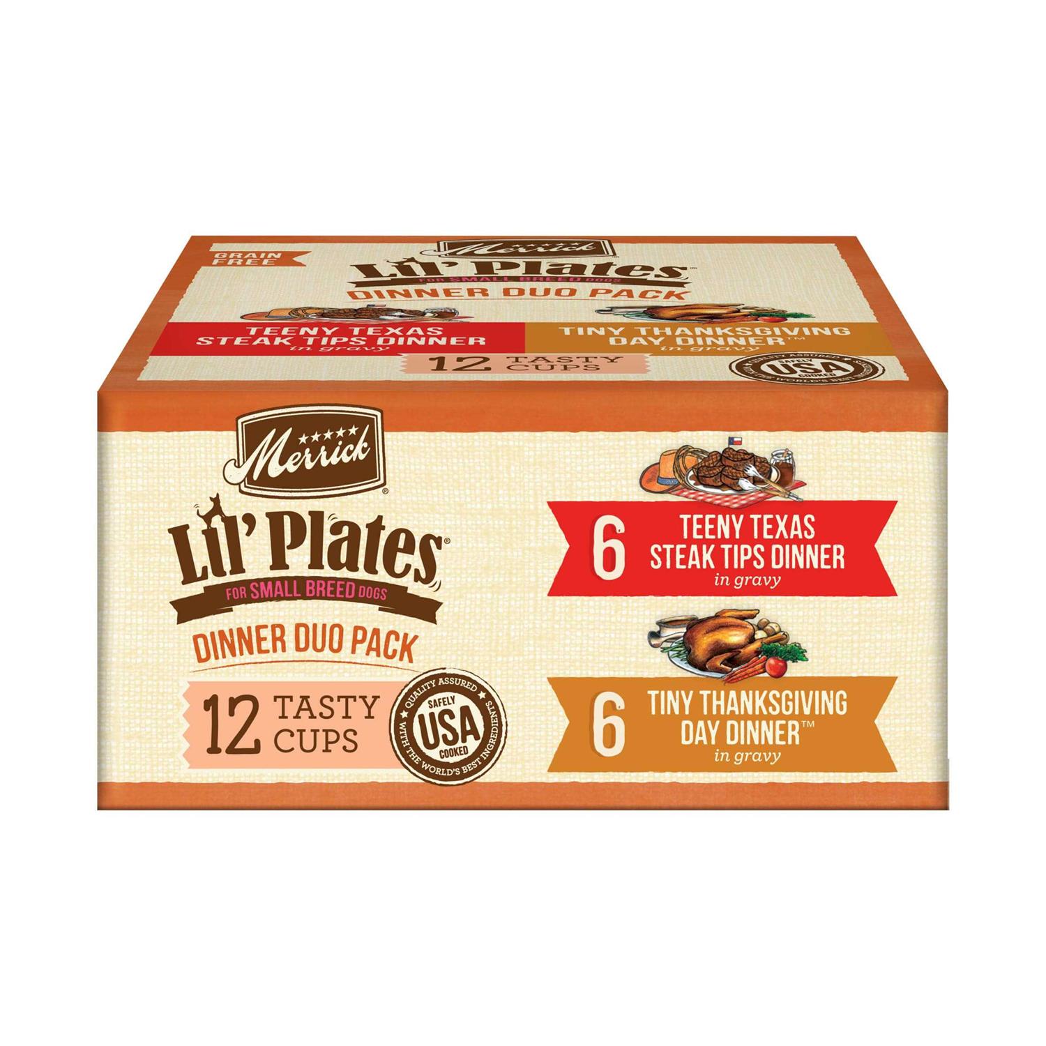 Merrick Lil Plates Mini Medley Wet Dog Food Variety Pack - Healthber