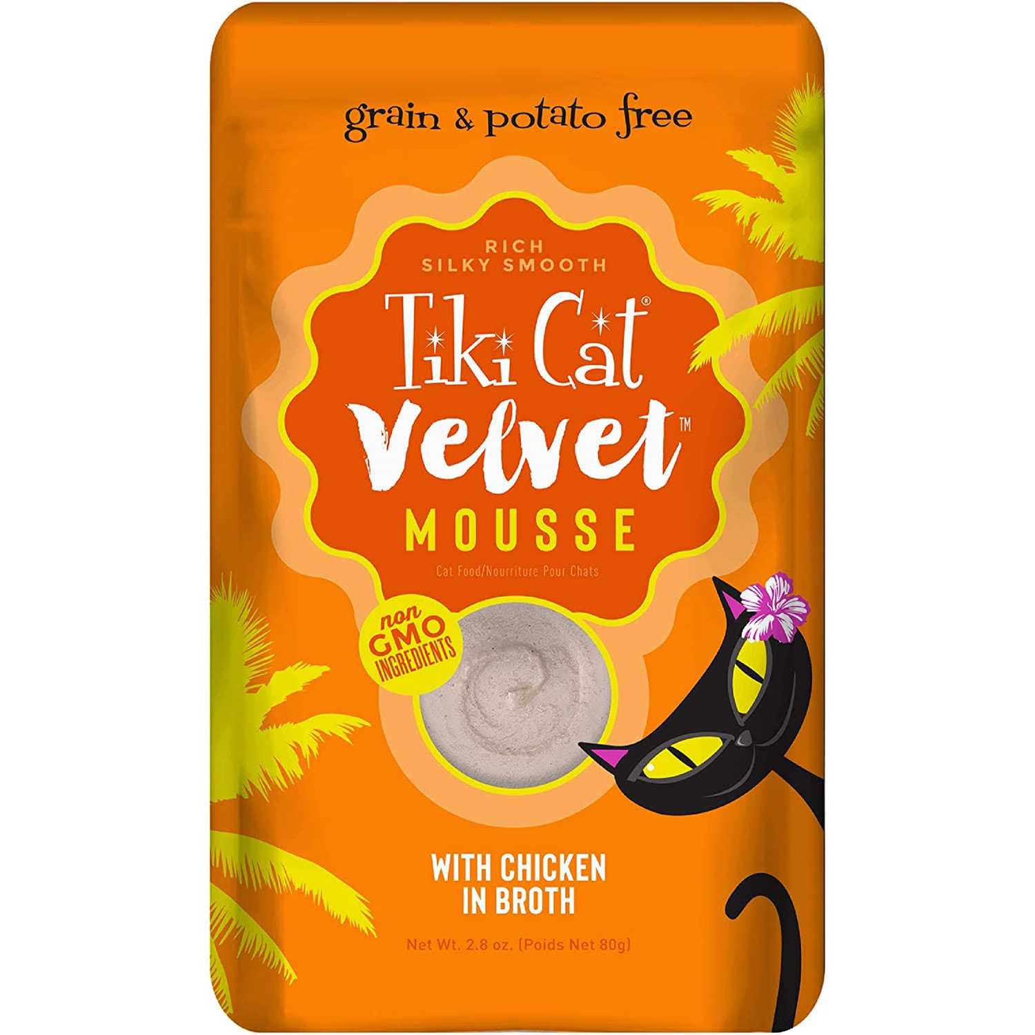 Tiki Cat Velvet Mousse Chicken Cat Food - Healthber