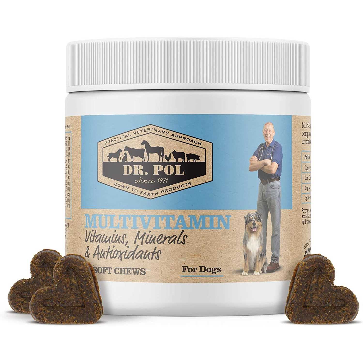 Dr. Pol Chewable MultiVitamins for Dogs - Healthber