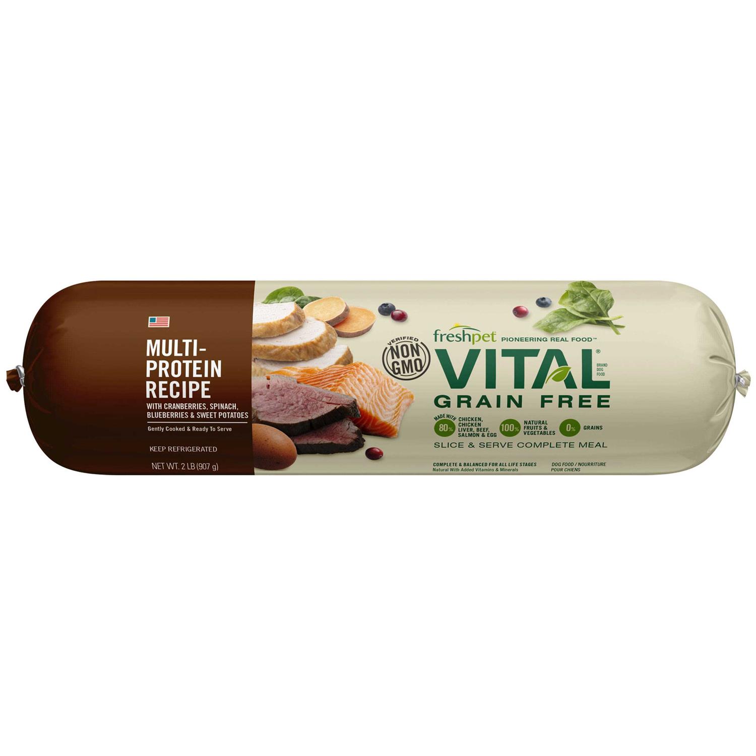 Freshpet Vital Grain Free Chicken Beef - Healthber