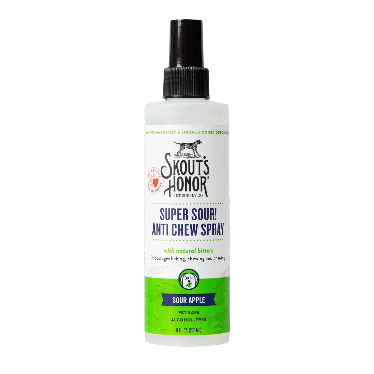 Skout’s Honor Super Sour Anti-Chew Spray - Healthber